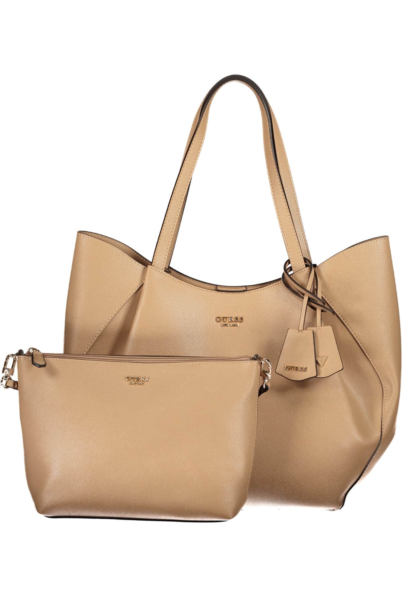 Guess vaqueros mujer beige bolso