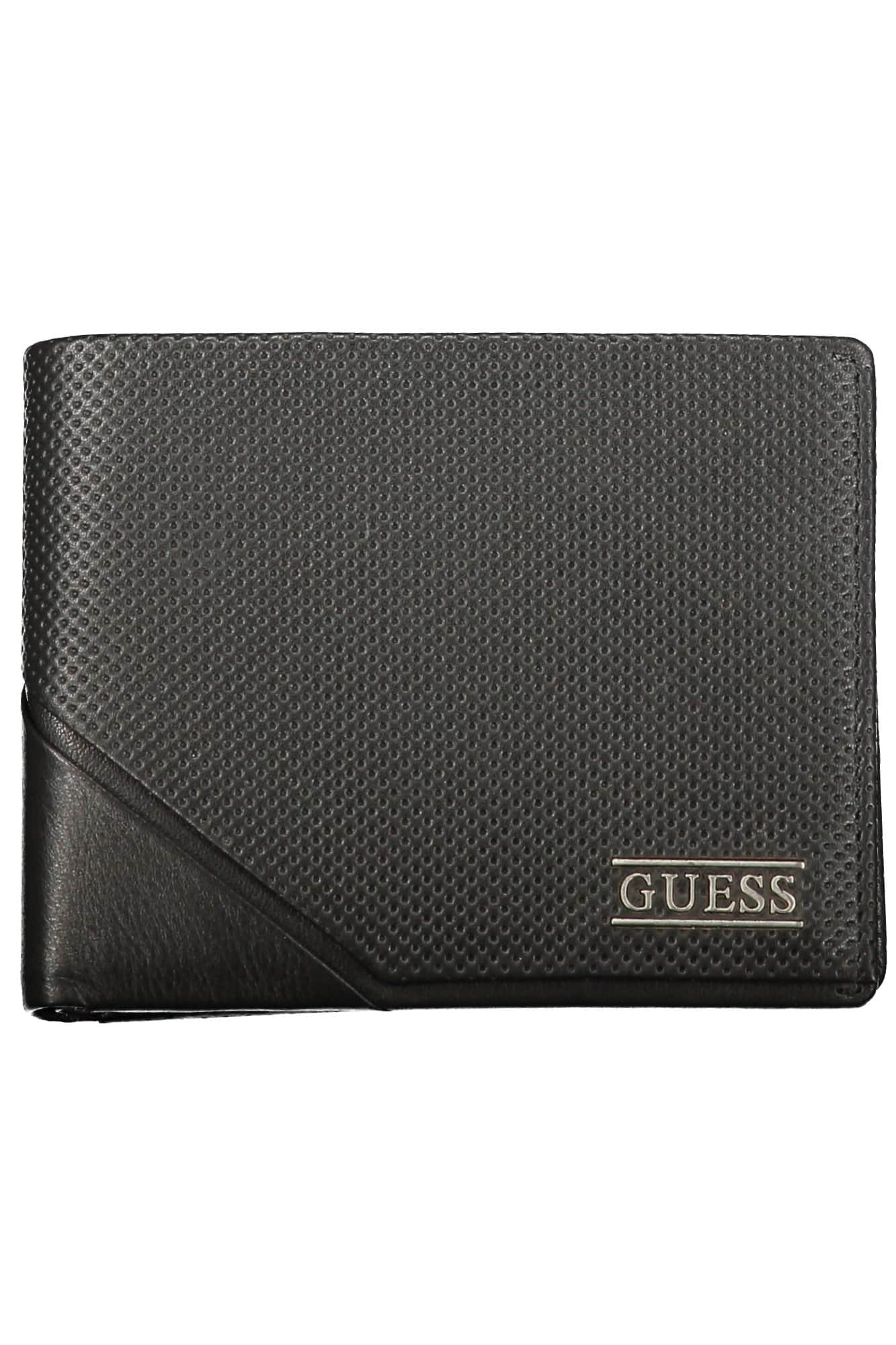 Guess vaqueros hombre negro cartera