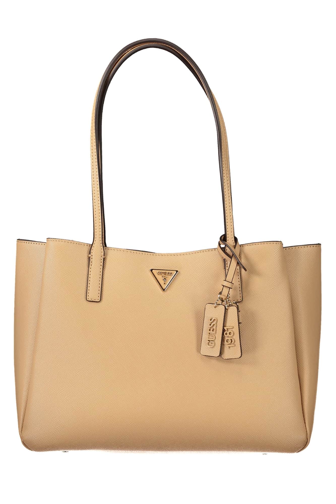 Guess vaqueros mujer beige bolso