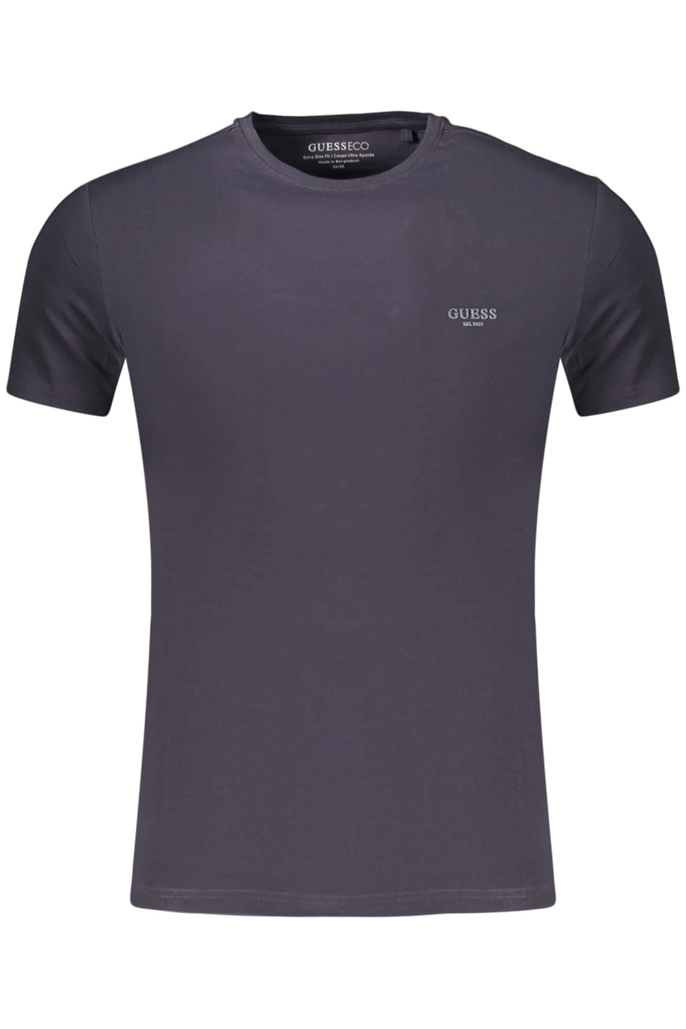 Guess vaqueros hombre manga corta t-camisa negro