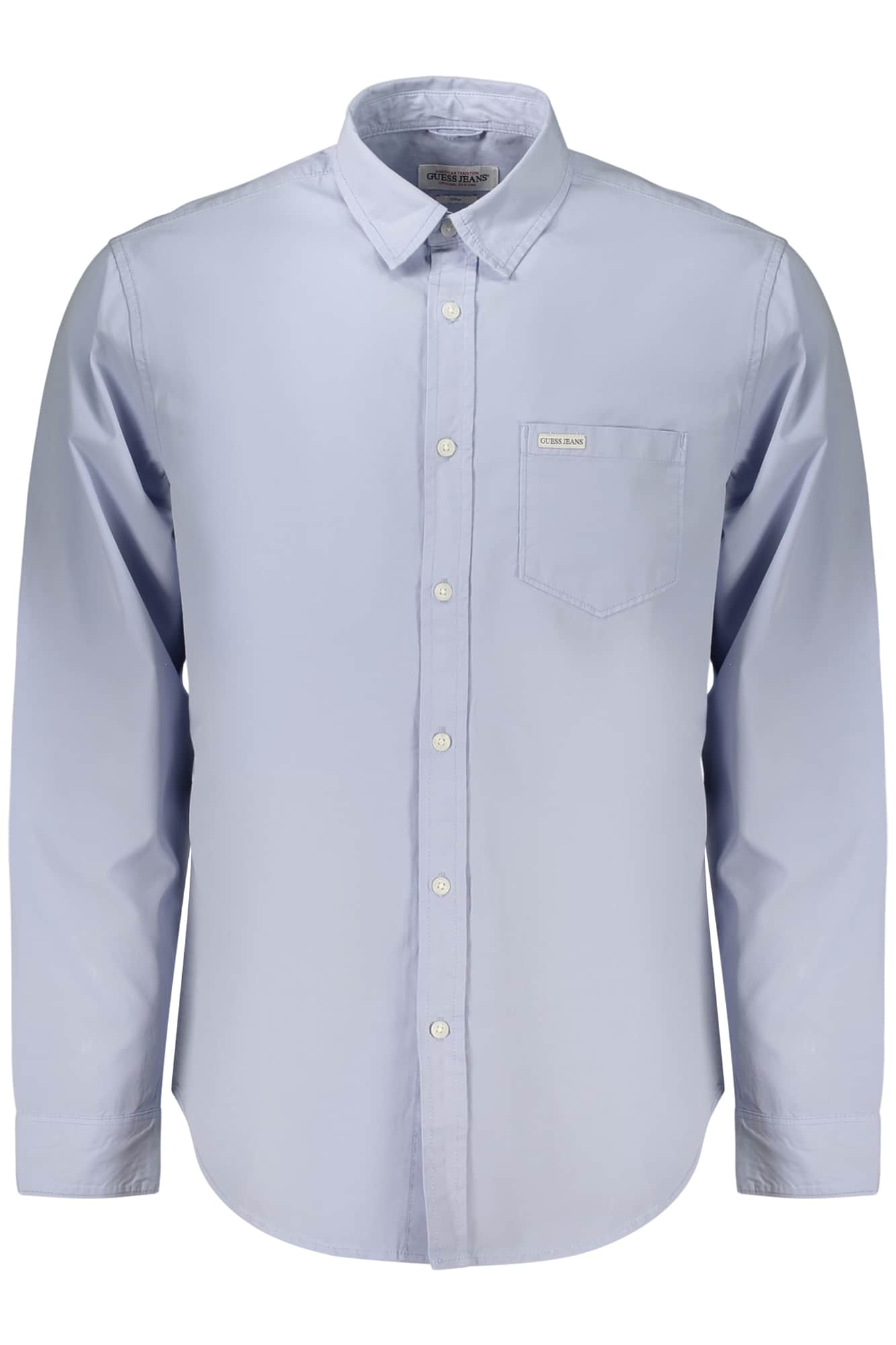 Guess vaqueros hombre manga larga camisa negro