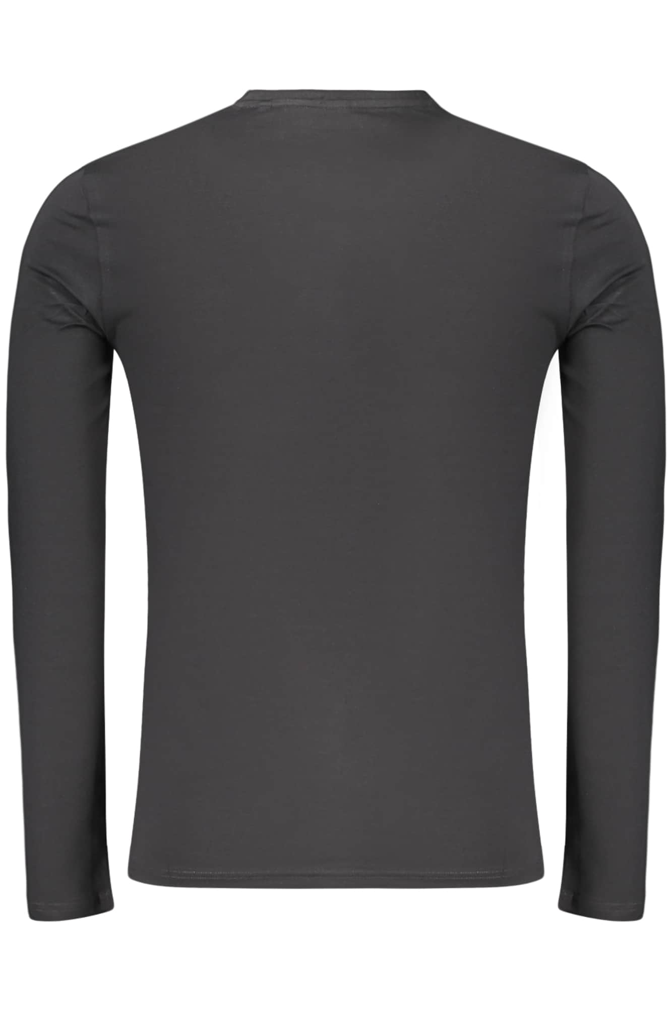 Guess vaqueros hombre manga larga t-camisa negro