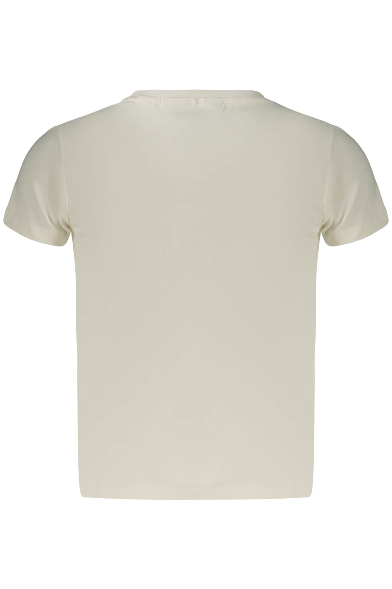 Guess vaqueros manga corta t-camisa para niñas, blanco