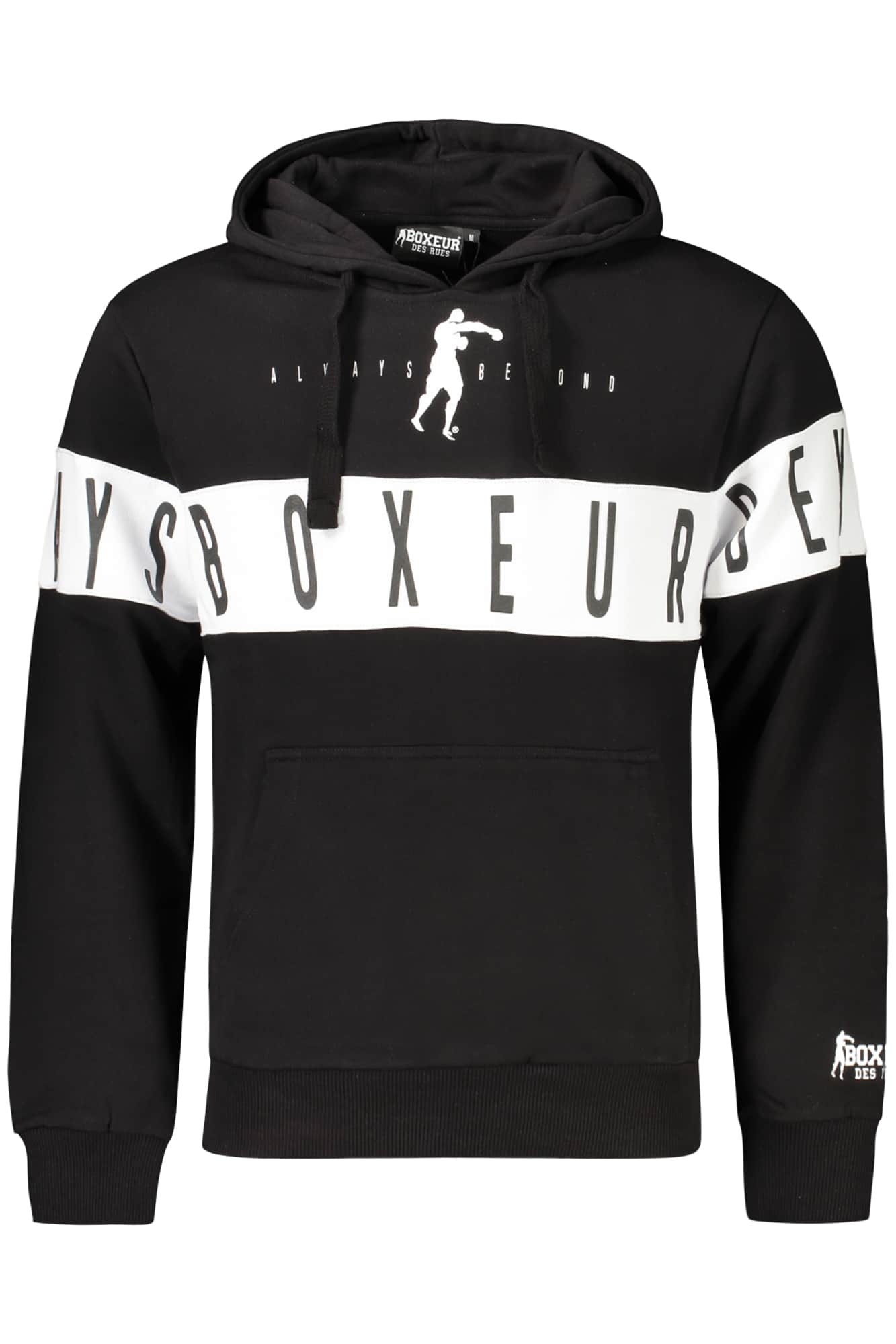 Boxeur Des Rues hombre rojo con cremallera sudadera