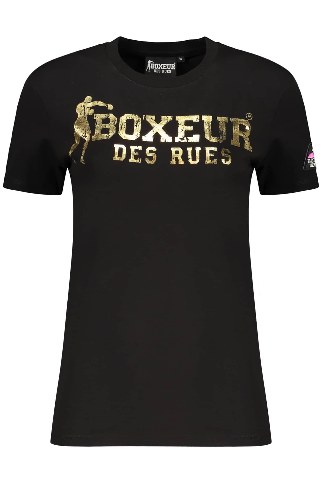 Boxeur Des Rues mujer manga corta t-camisa negro