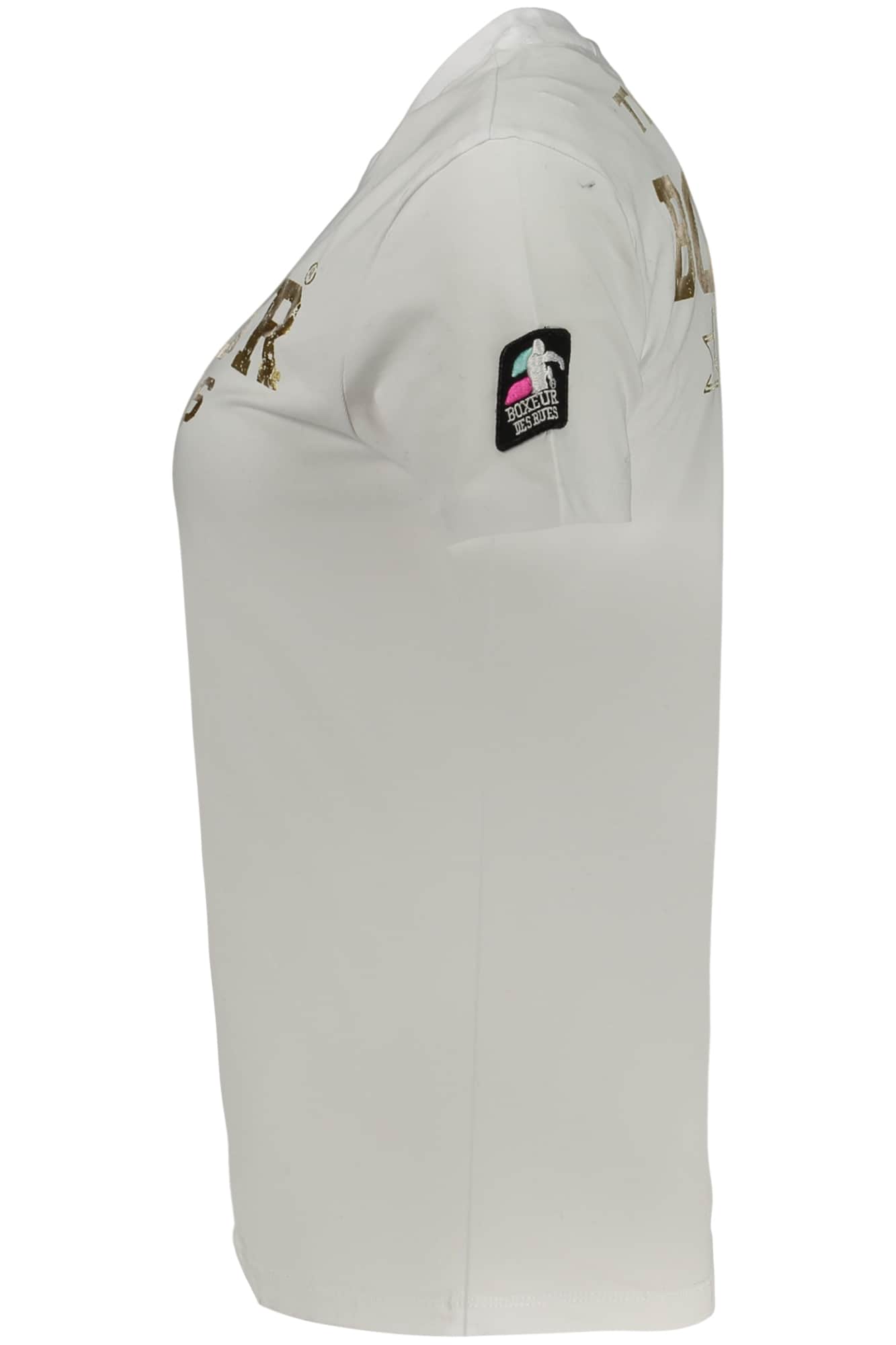 Boxeur Des Rues mujer manga corta t-camisa blanco