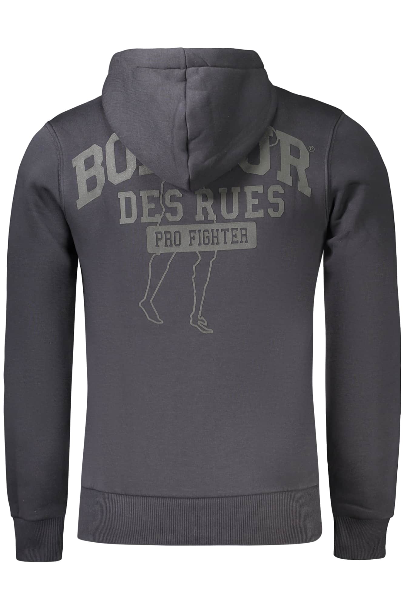 Boxeur Des Rues hombre rojo con cremallera sudadera