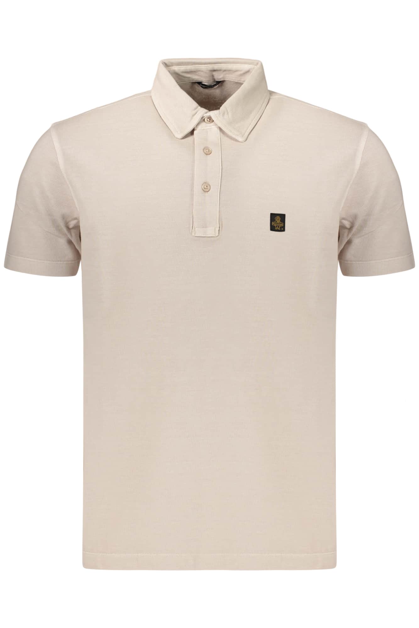 Refrigiwear hombre manga corta polo, beige
