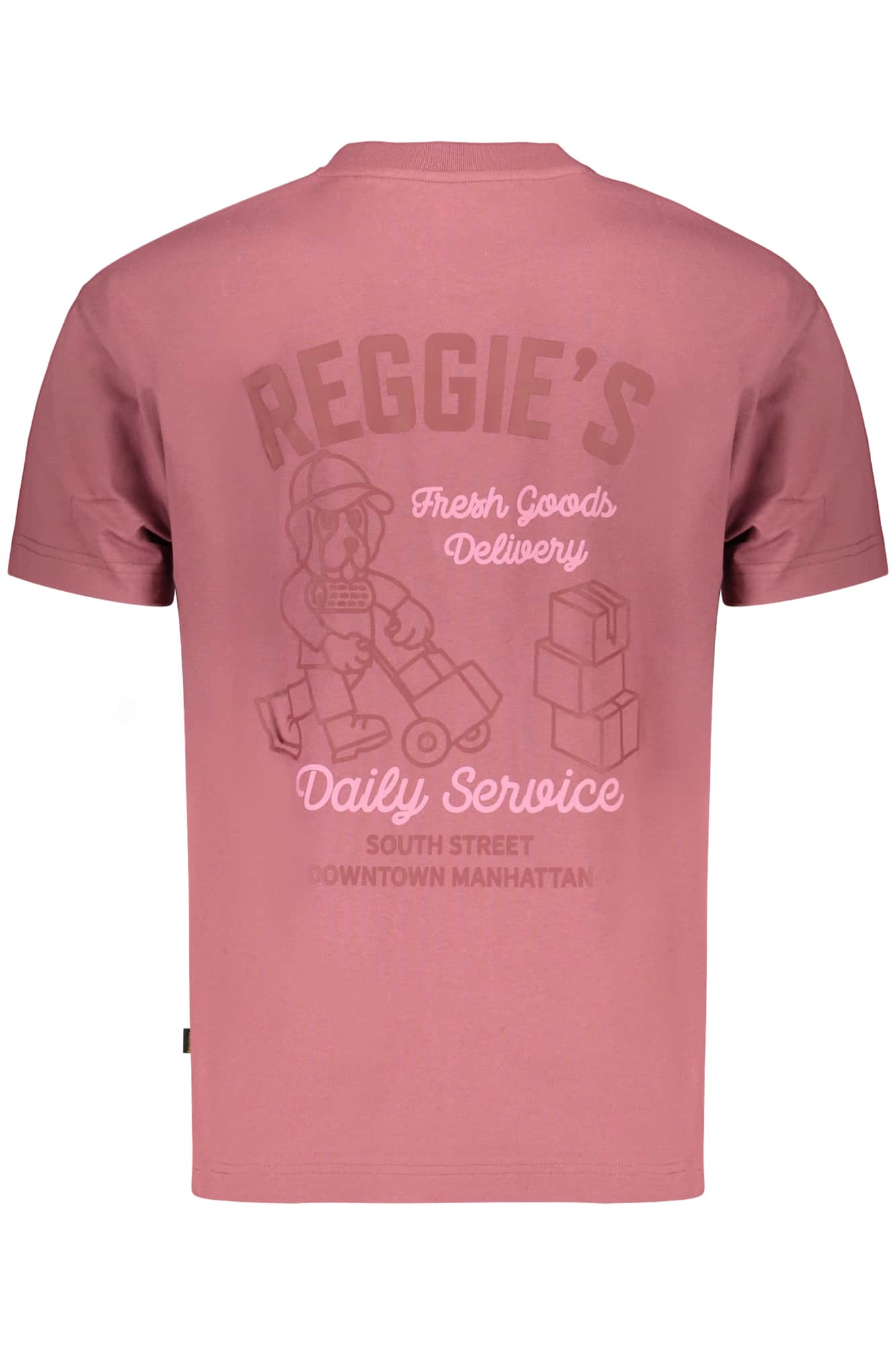 Refrigiwear hombre manga corta t-camisa, marrón