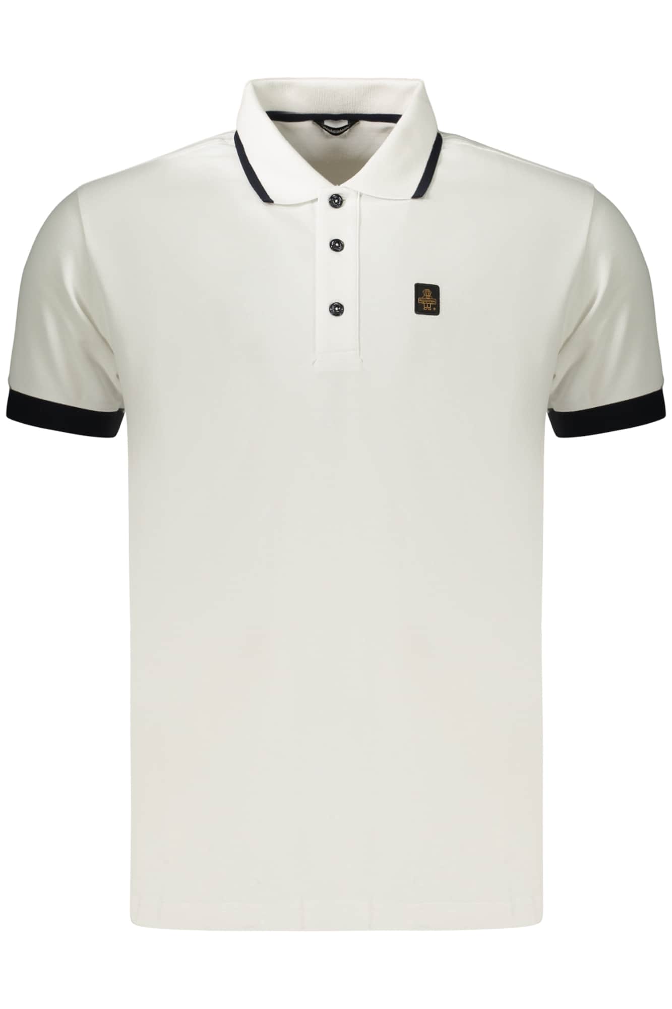 Refrigiwear hombre manga corta polo blanco