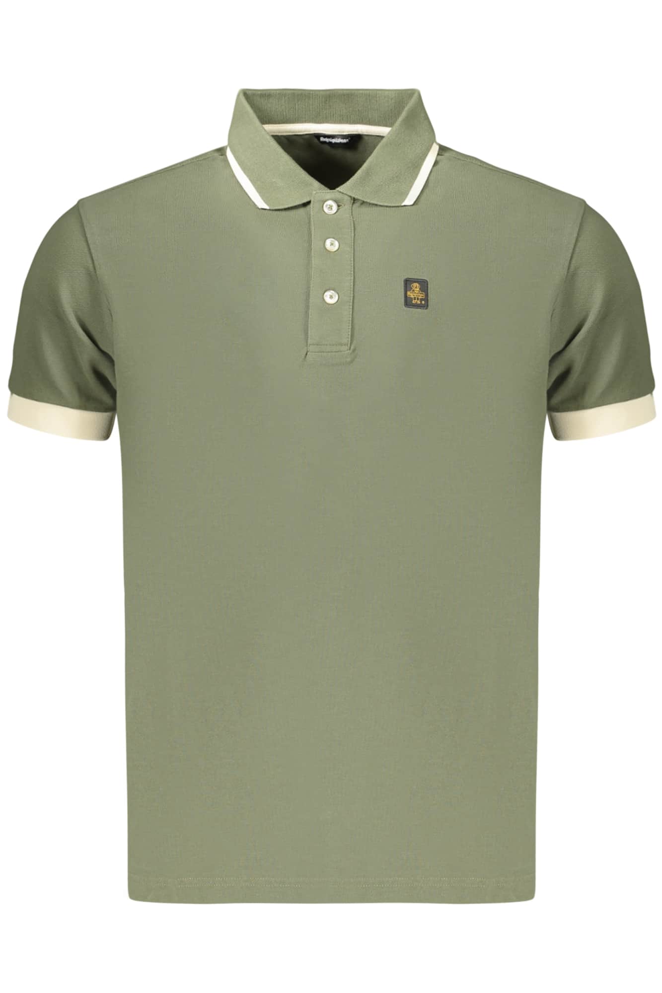 Refrigiwear hombre manga corta polo, verde