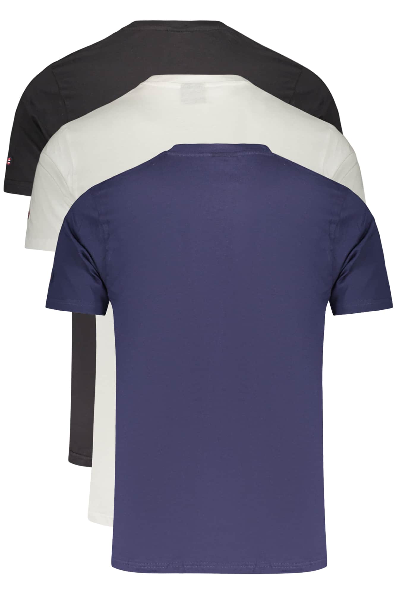 Norway 1963 hombre manga corta t-camisa negro