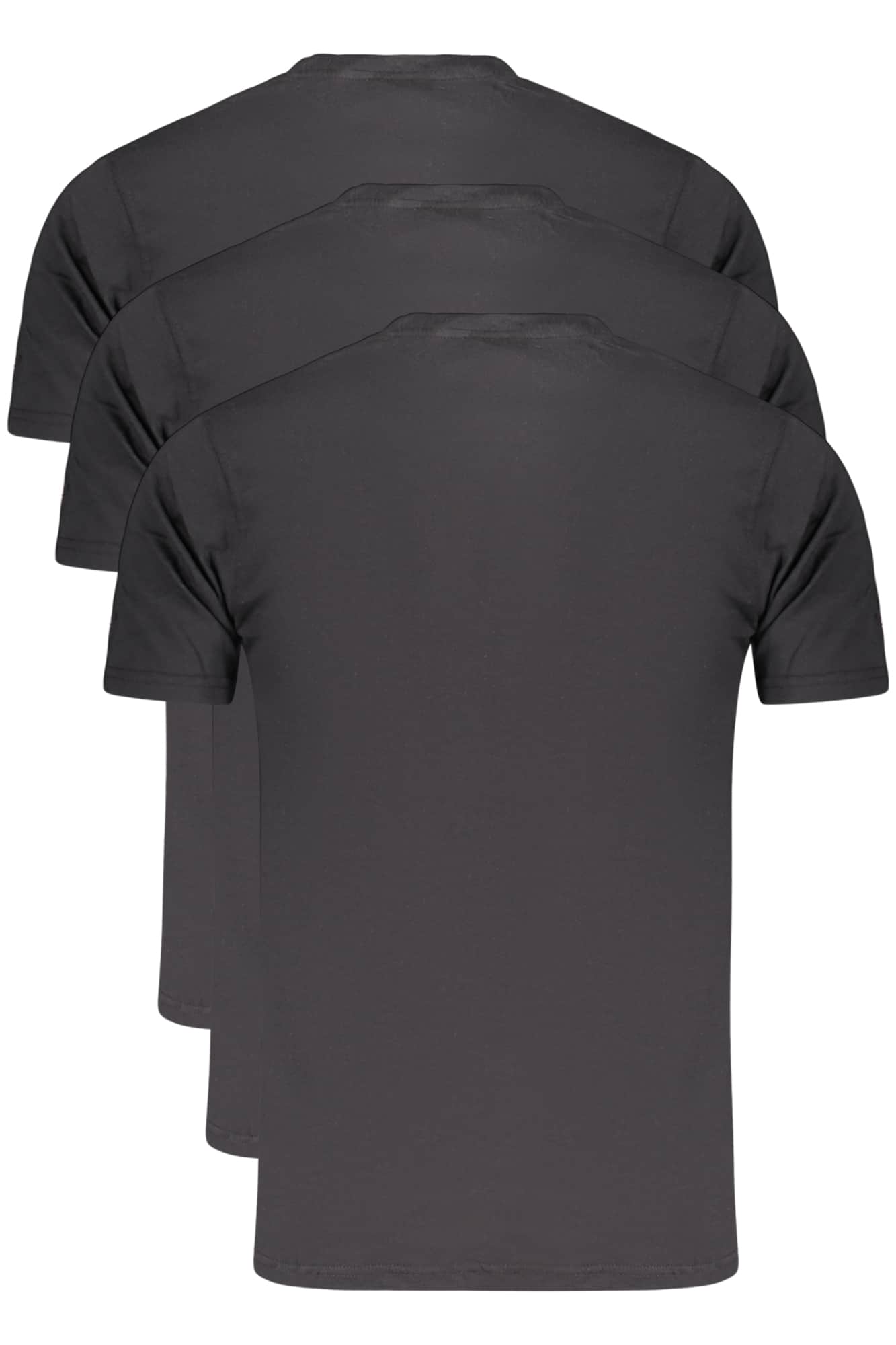 Norway 1963 hombre manga corta t-camisa negro