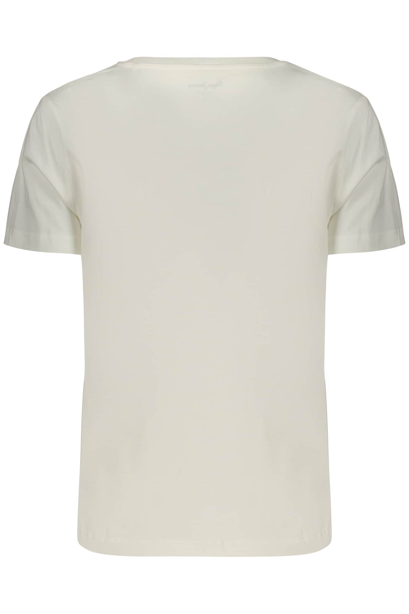Pepe vaqueros mujer manga corta t-camisa blanco