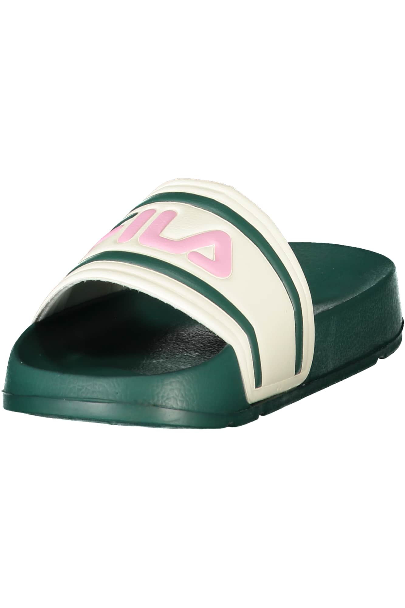 Fila niños negro zapatillas de casa