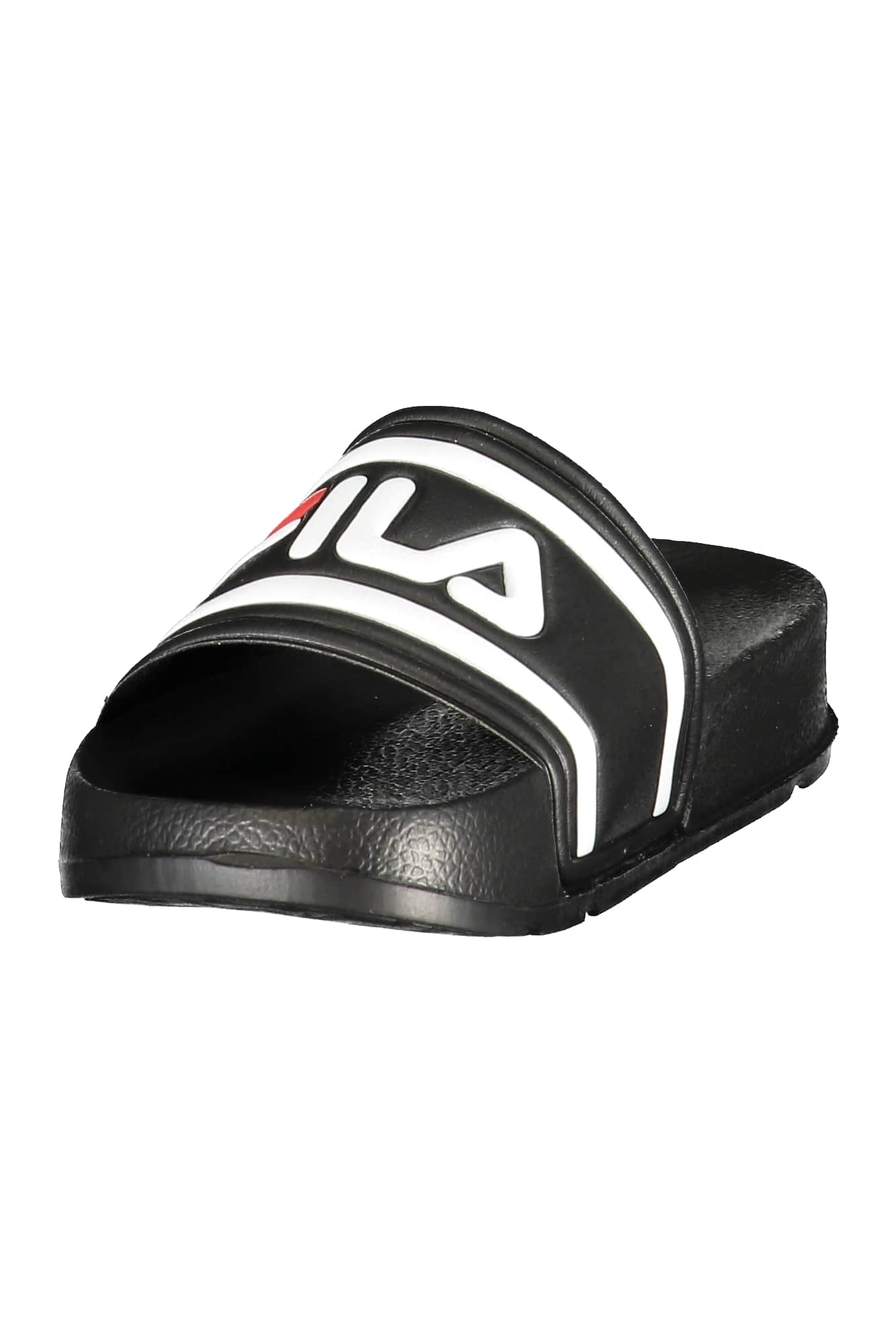Fila niños negro zapatillas de casa