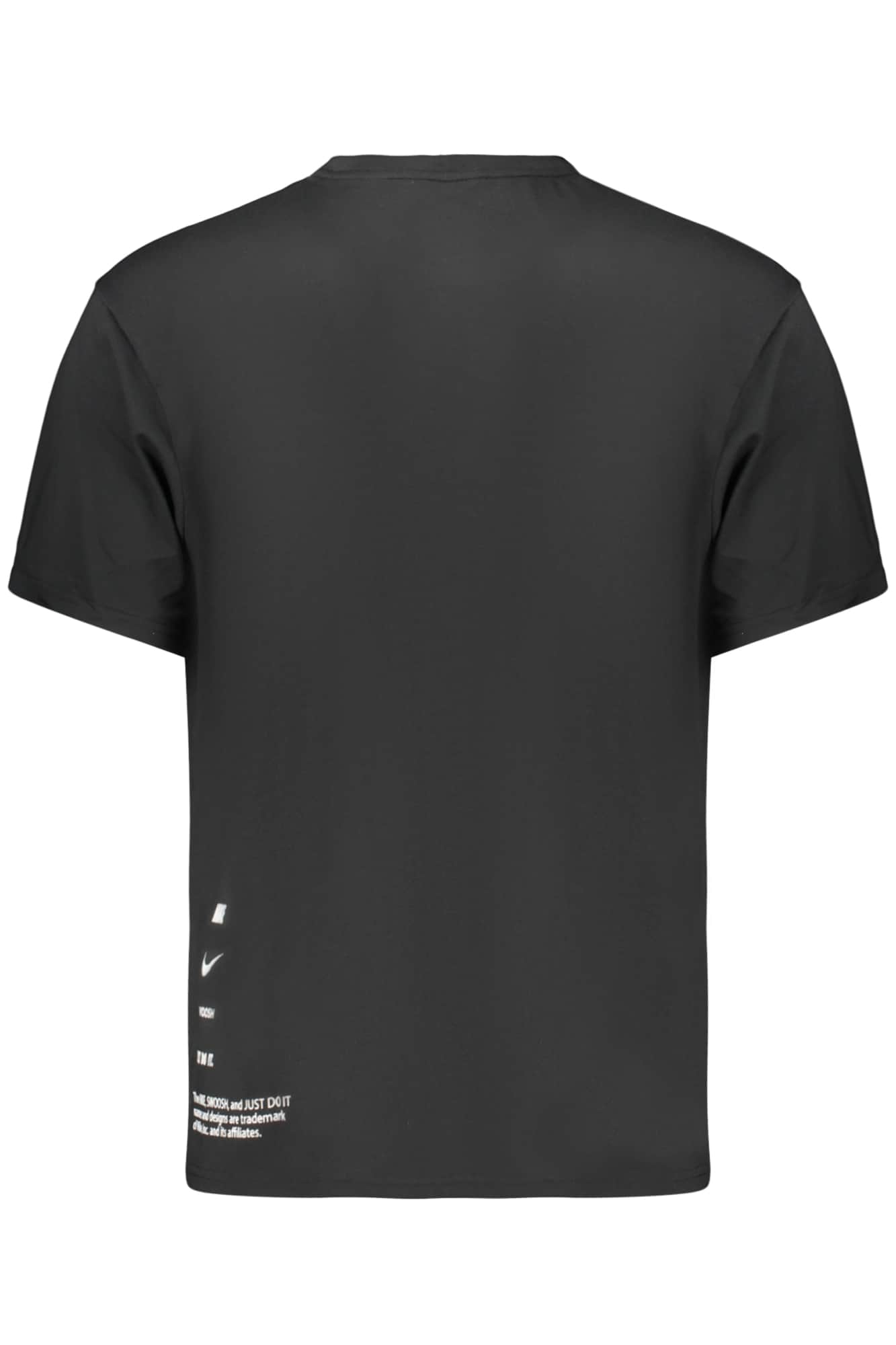 Nike hombre manga corta t-camisa negro