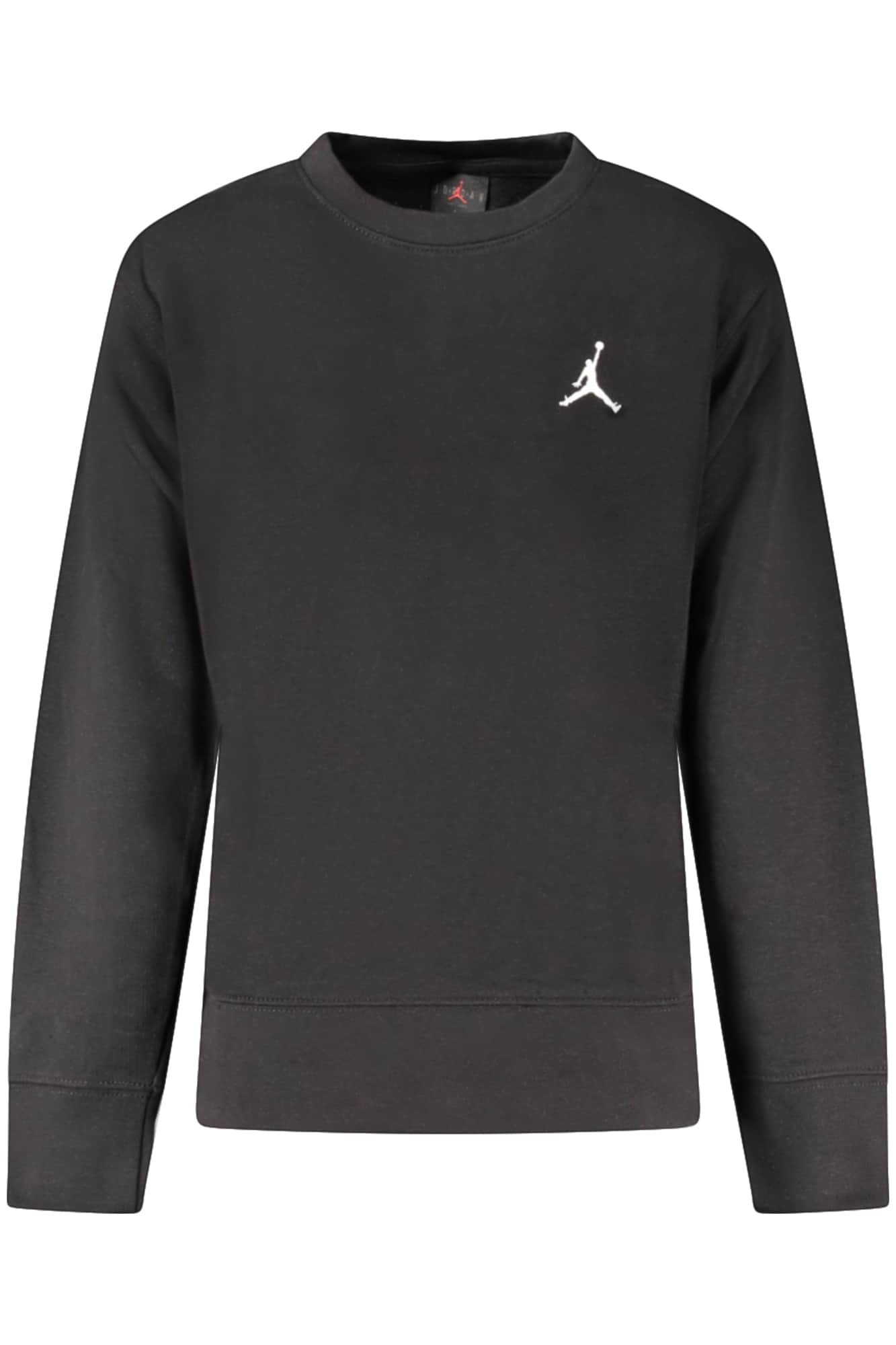 Jordan niños negro con cremallera sudadera