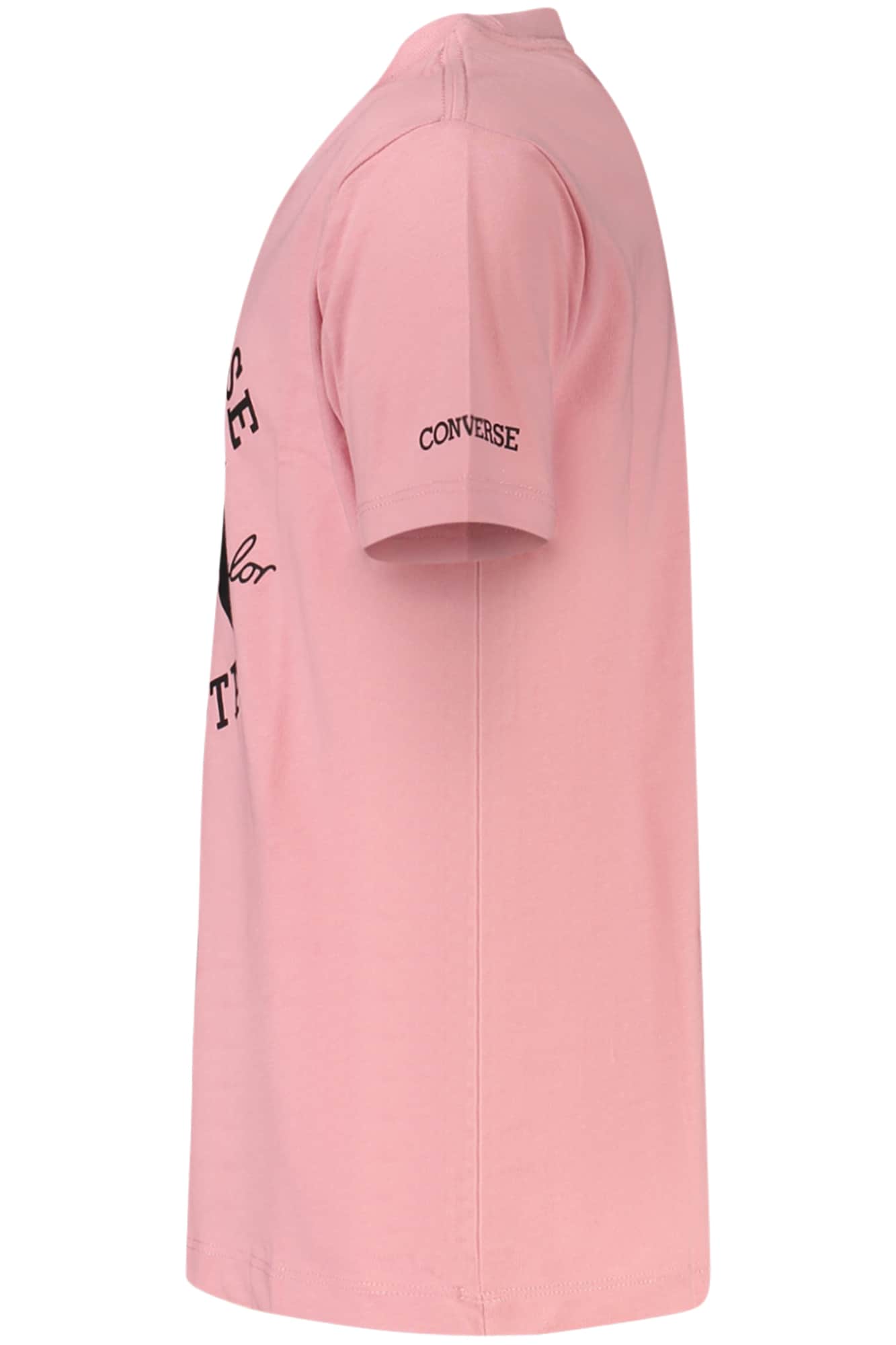 Converse Niñas Manga Corta T-Camisa, Negro