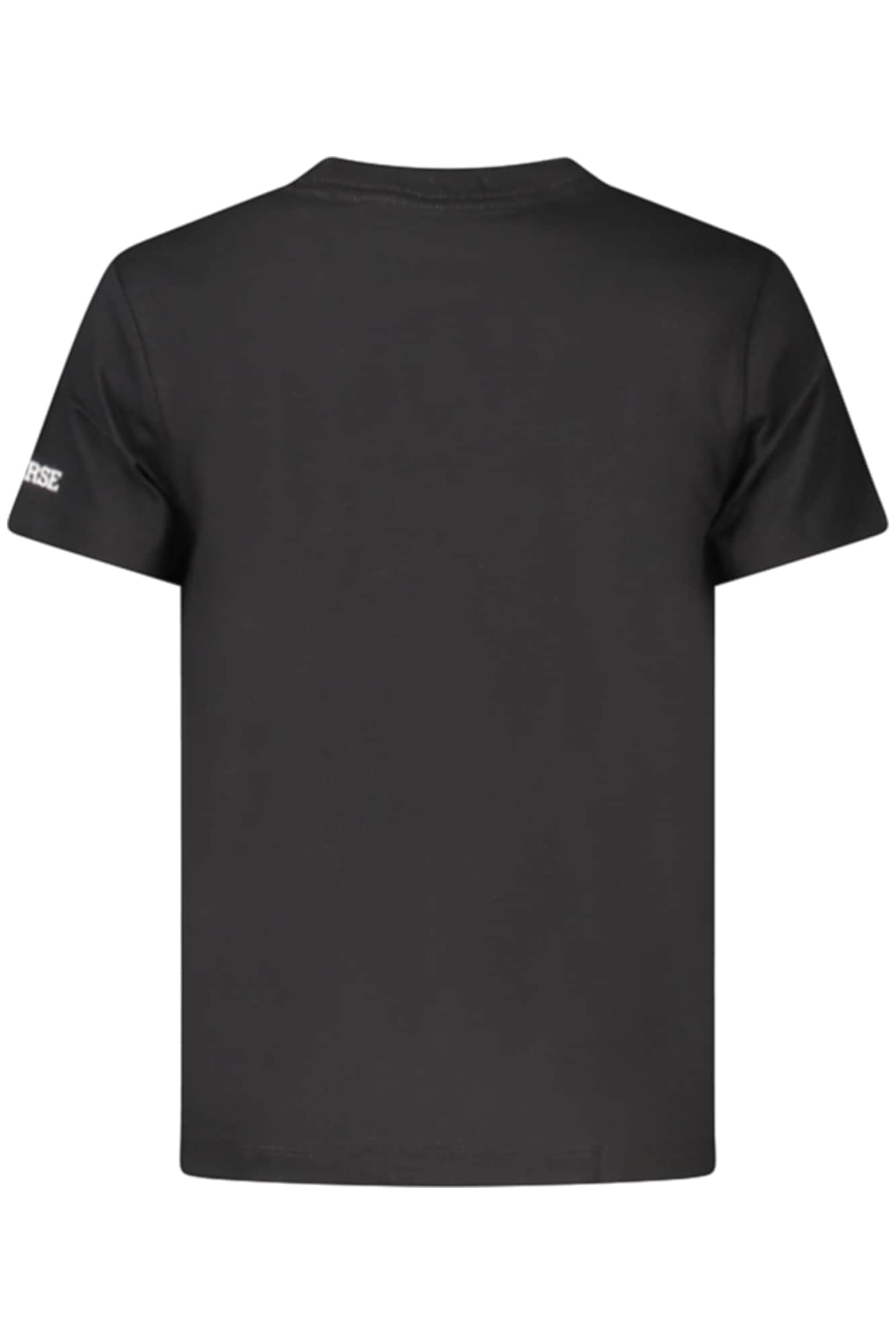 Converse Niñas Manga Corta T-Camisa, Negro
