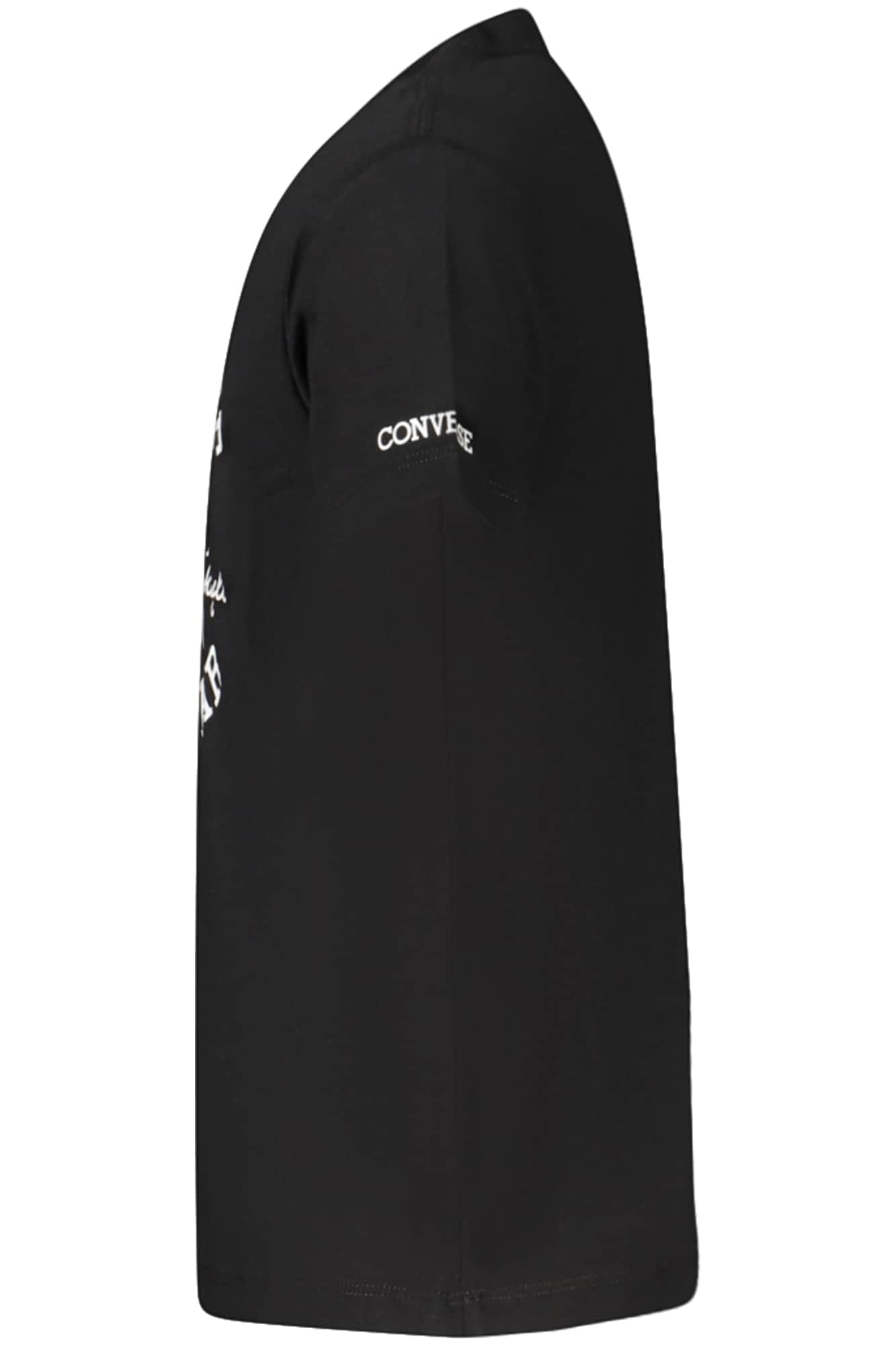 Converse Niñas Manga Corta T-Camisa, Negro