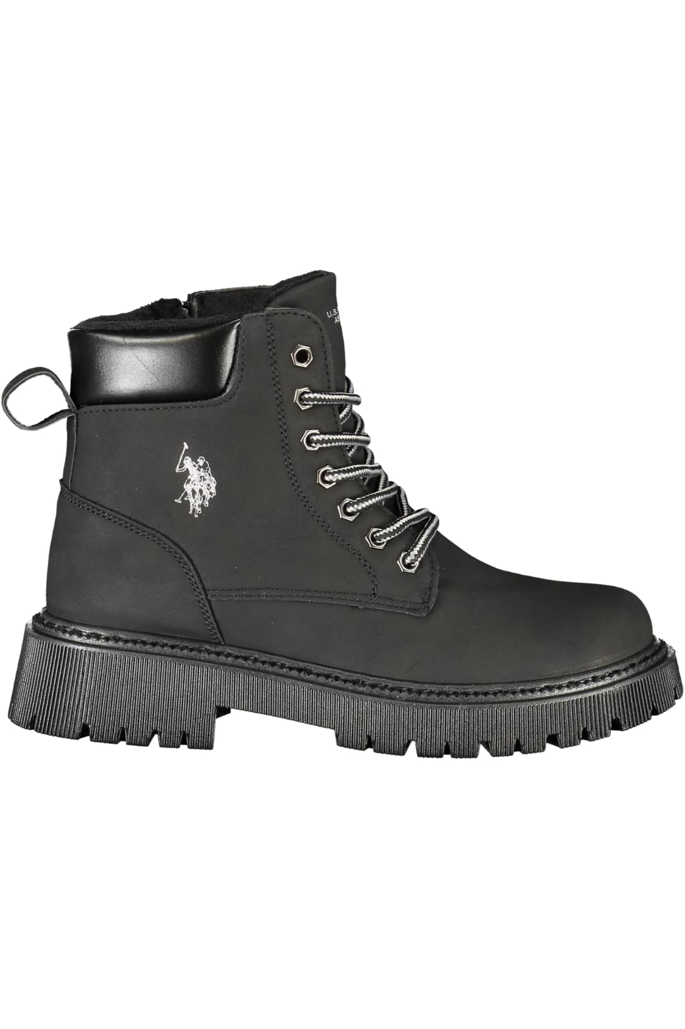 US Polo Assn. mujer negro bota