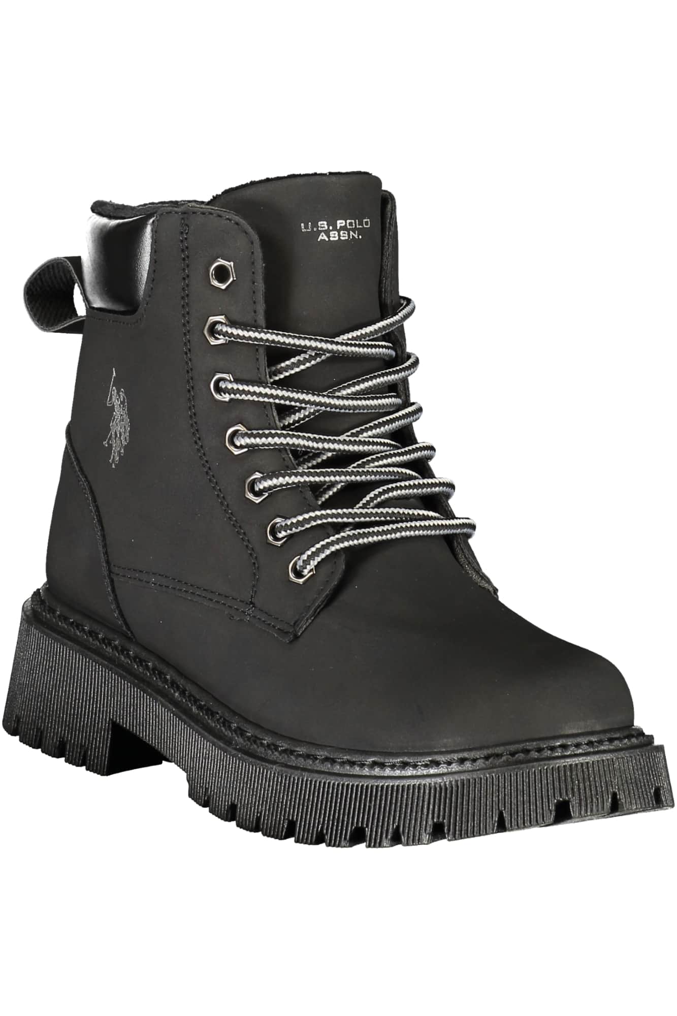 US Polo Assn. mujer negro bota