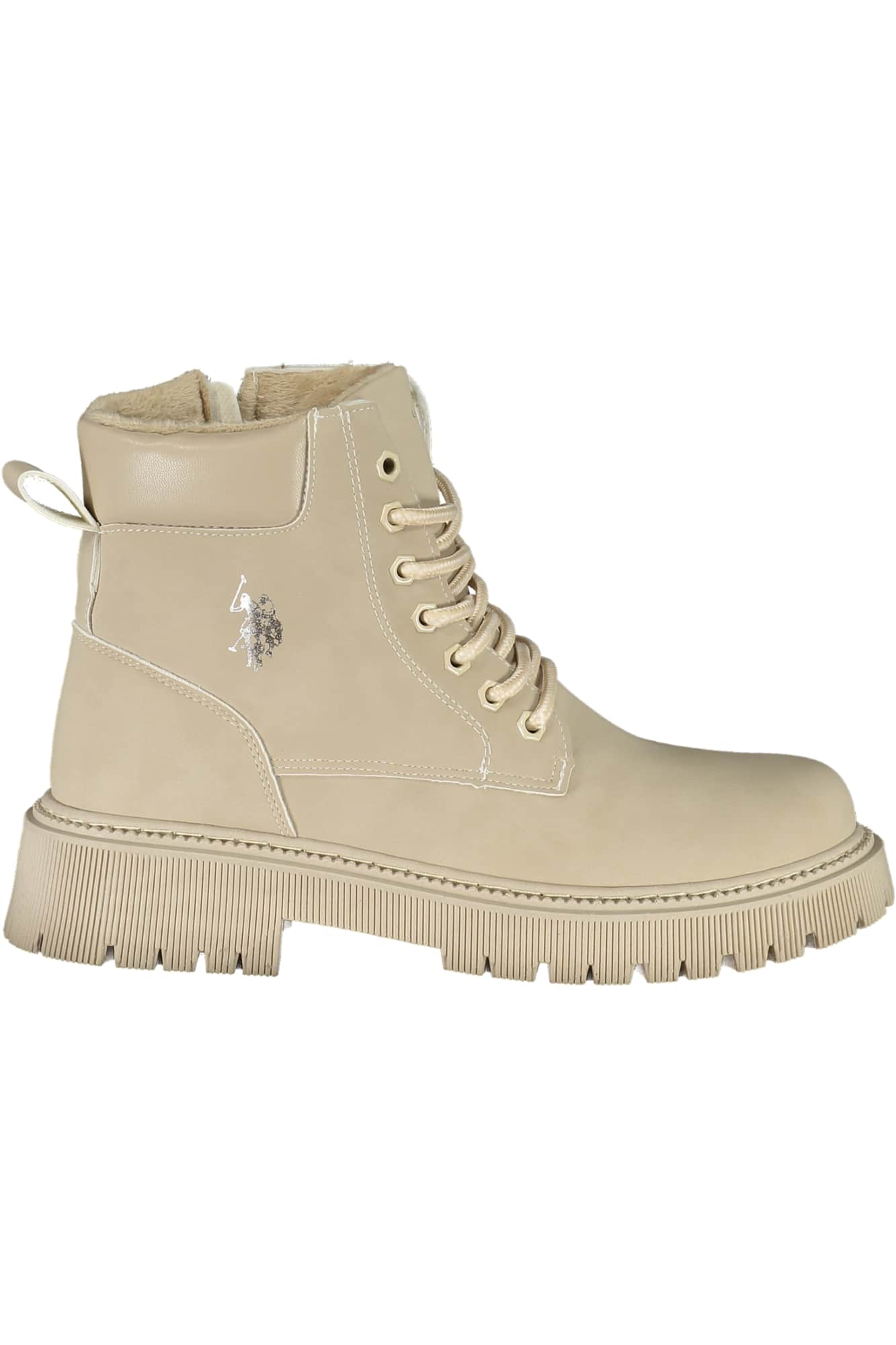 US Polo Assn. mujer beige botas