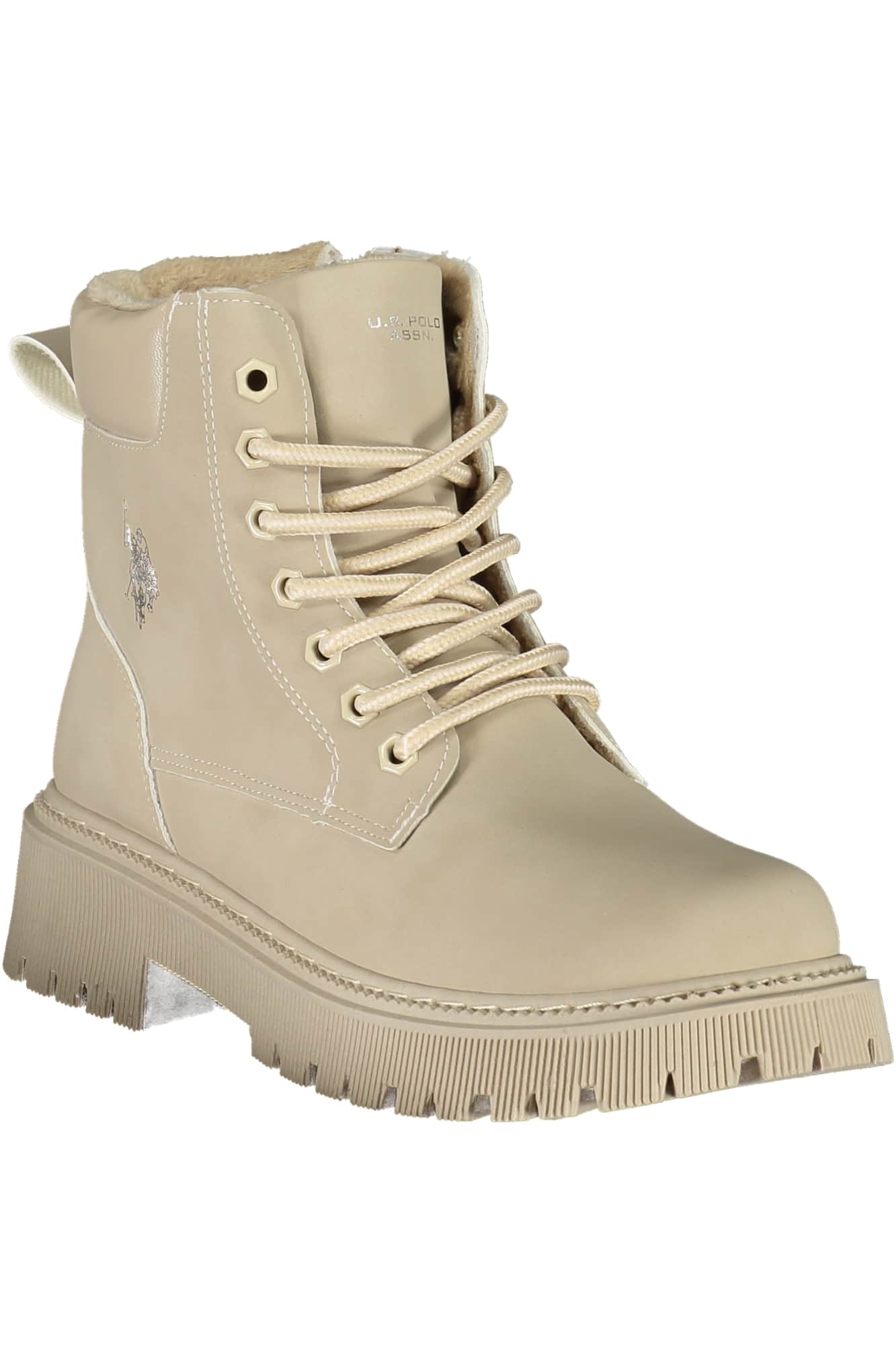 US Polo Assn. mujer beige botas