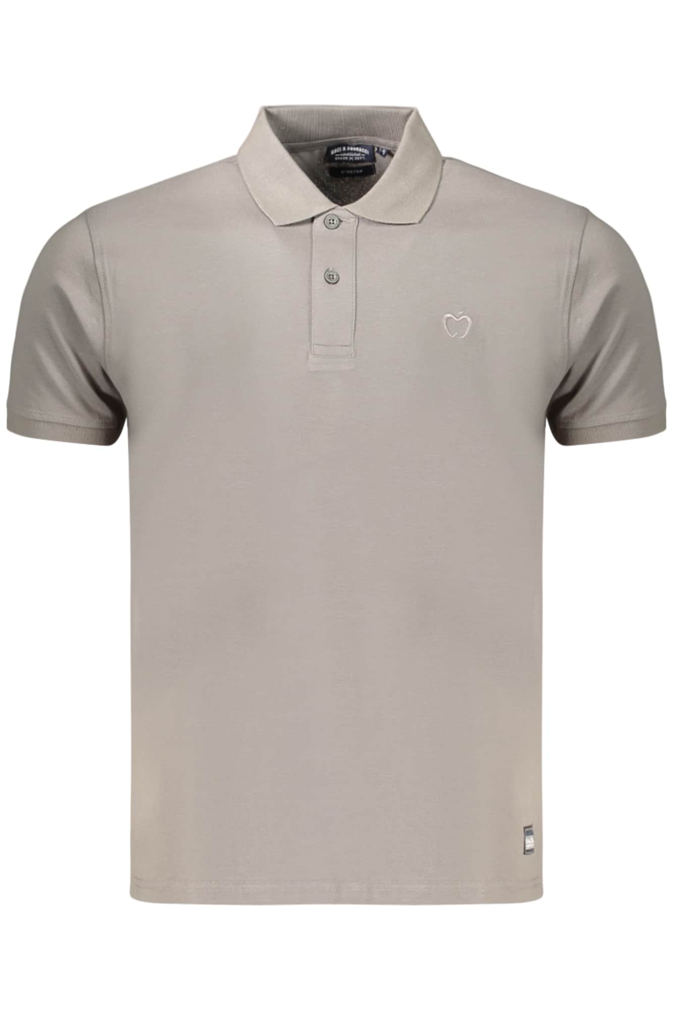 Kisses & Hugs Hombre Gris Manga Corta Polo