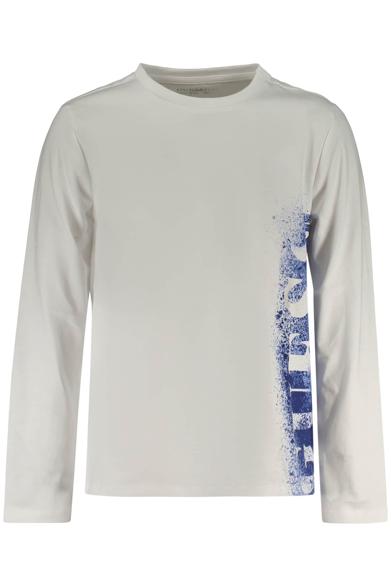 Guess vaqueros manga larga t-camisa para niños, azul