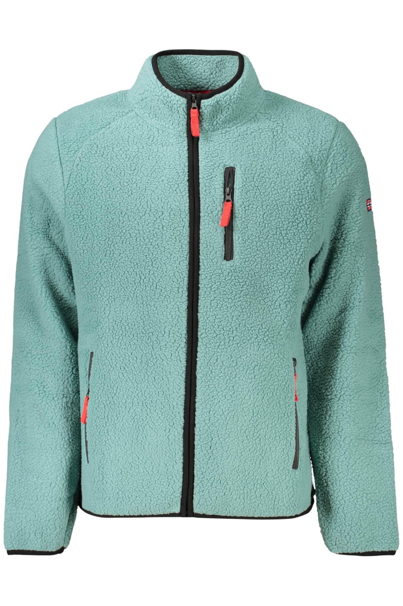 Norway 1963 hombre verde con cremallera sudadera