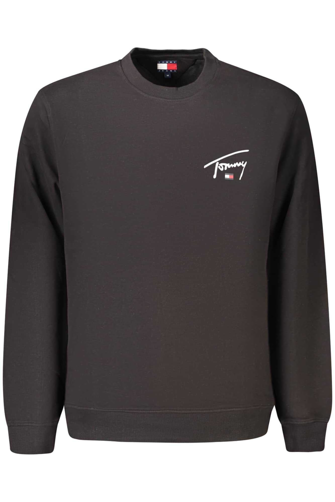 Tommy Hilfiger hombre negro con cremallera sudadera