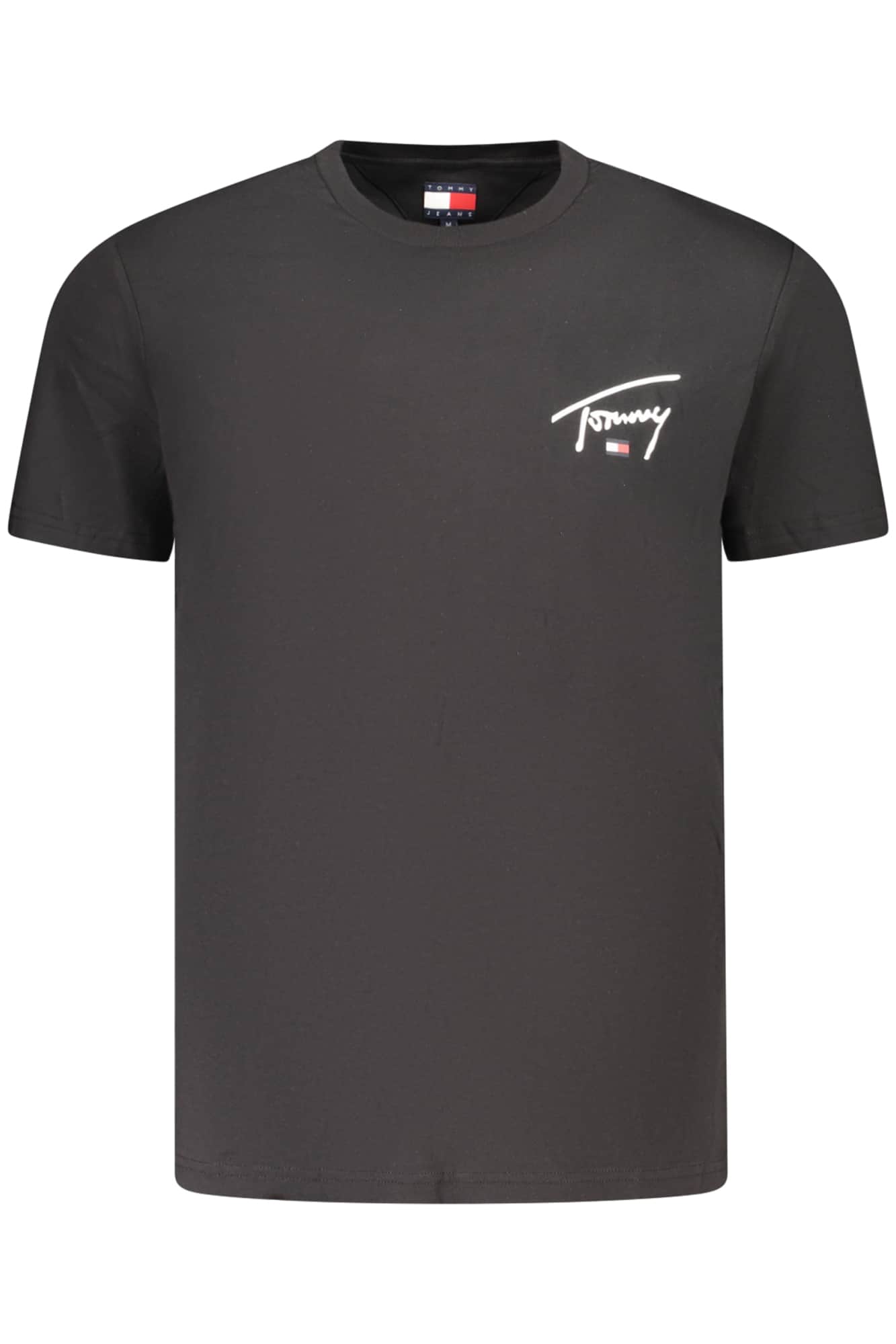 Tommy Hilfiger hombre manga corta t-camisa negro