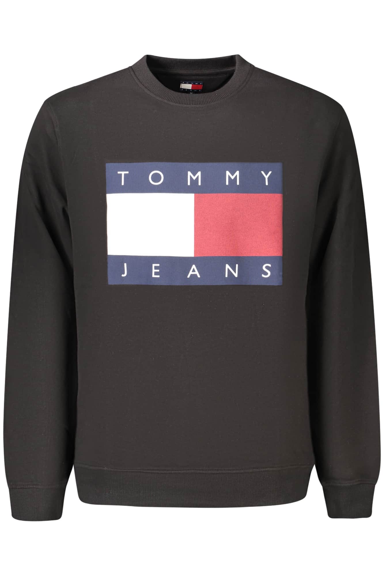 Tommy Hilfiger hombre negro con cremallera sudadera