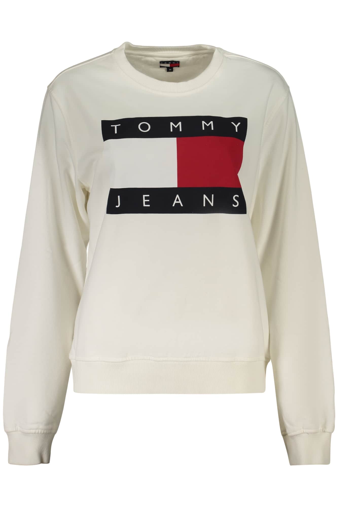 Tommy Hilfiger mujer con cremallera sudadera blanco