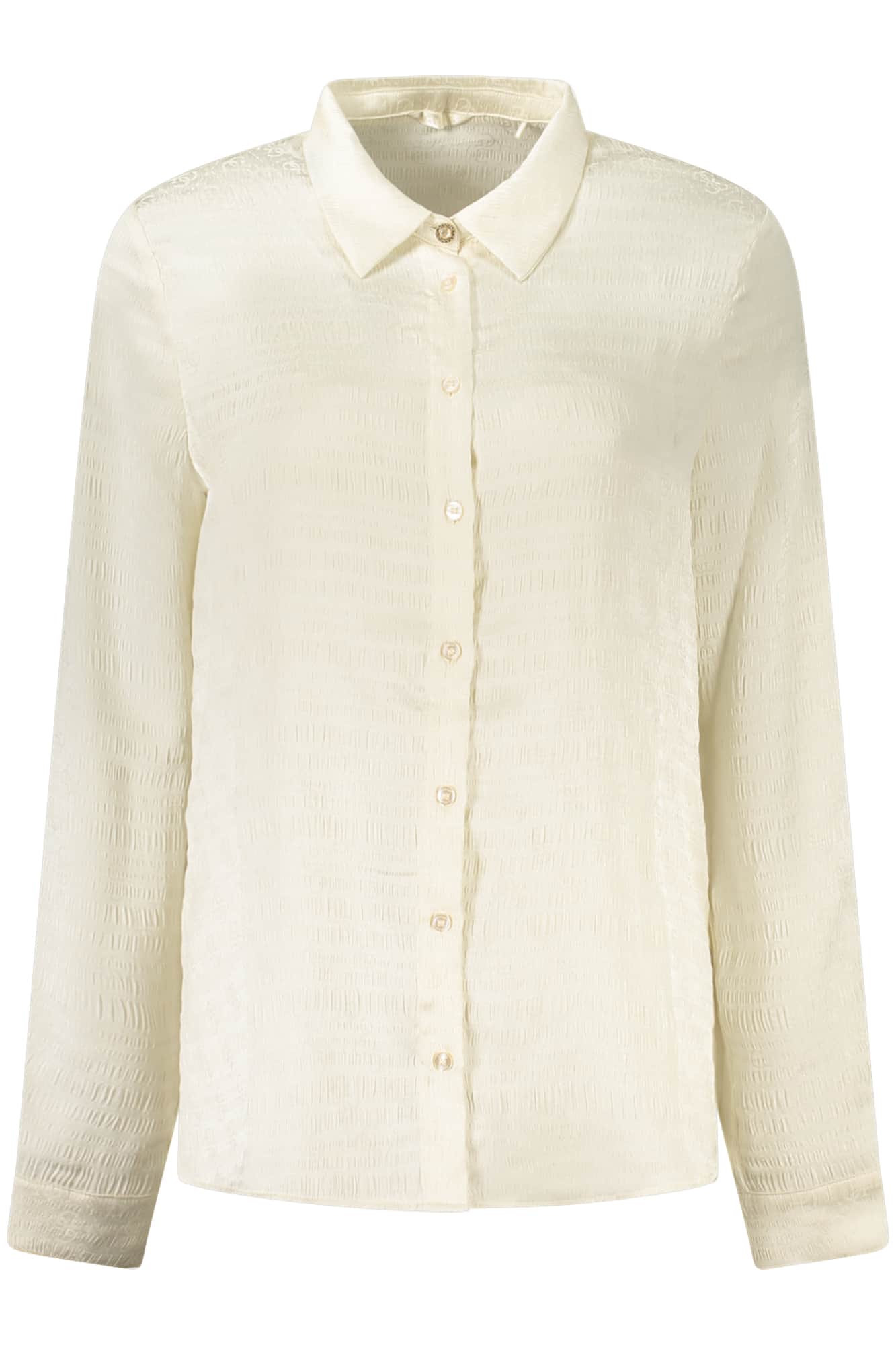 Guess vaqueros mujer manga larga camisa blanco