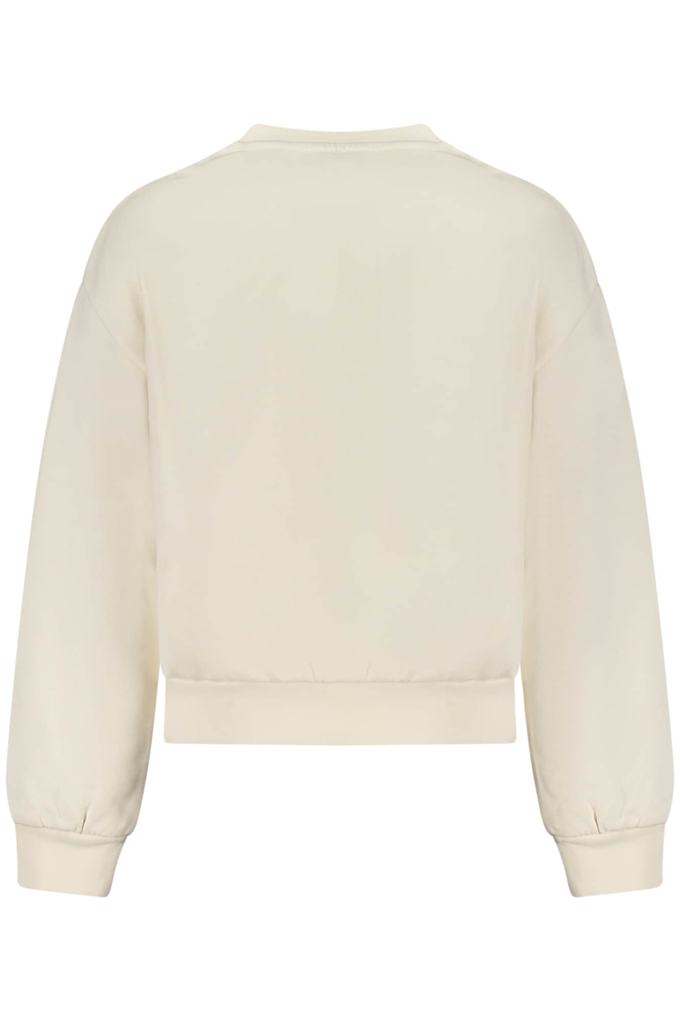 Guess vaqueros con cremallera sudadera para niñas, blanco
