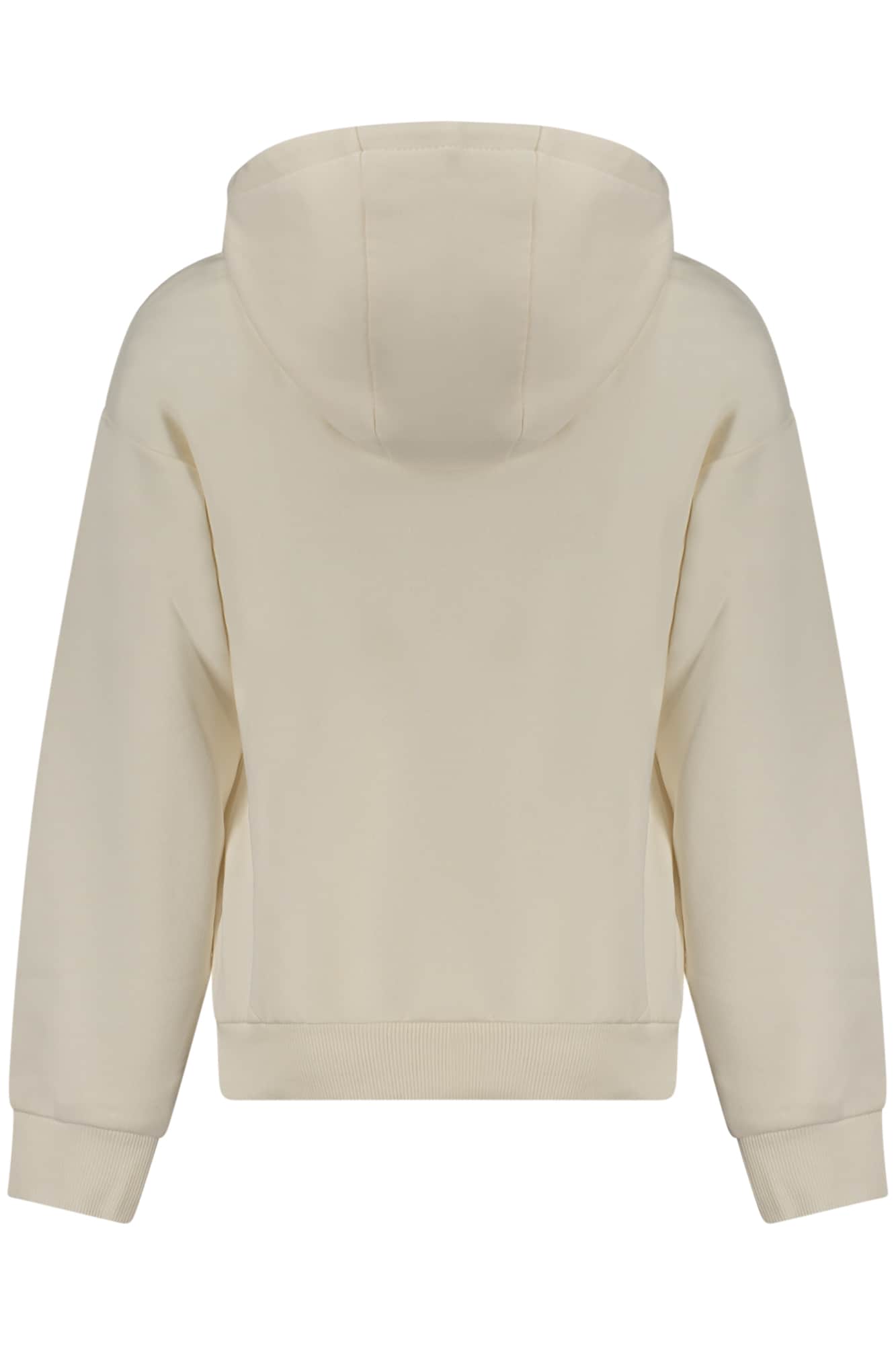 Guess vaqueros con cremallera sudadera para niñas, blanco