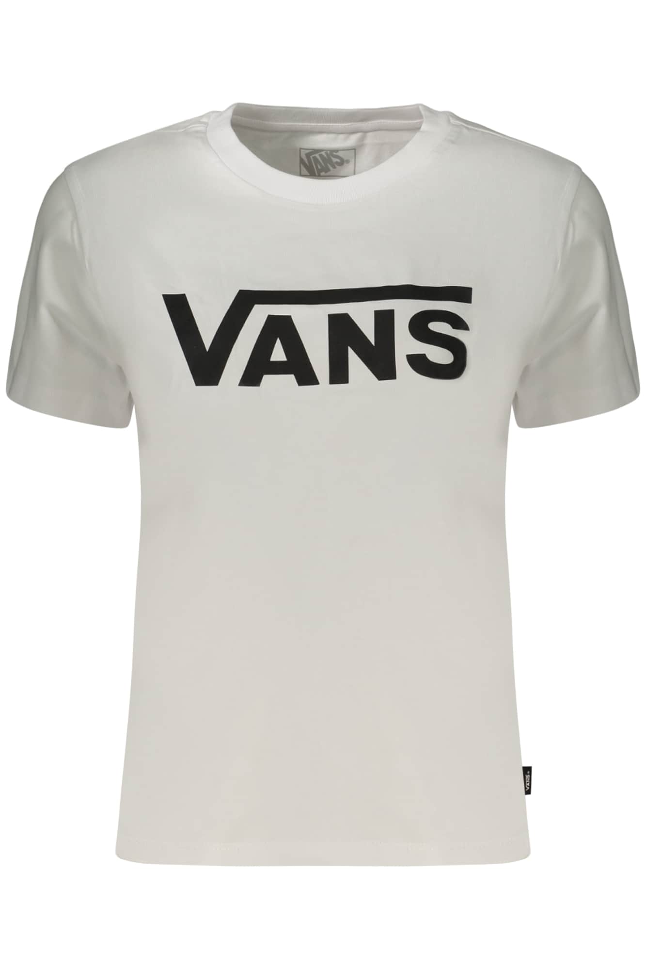 Vans mujer manga corta t-camisa negro