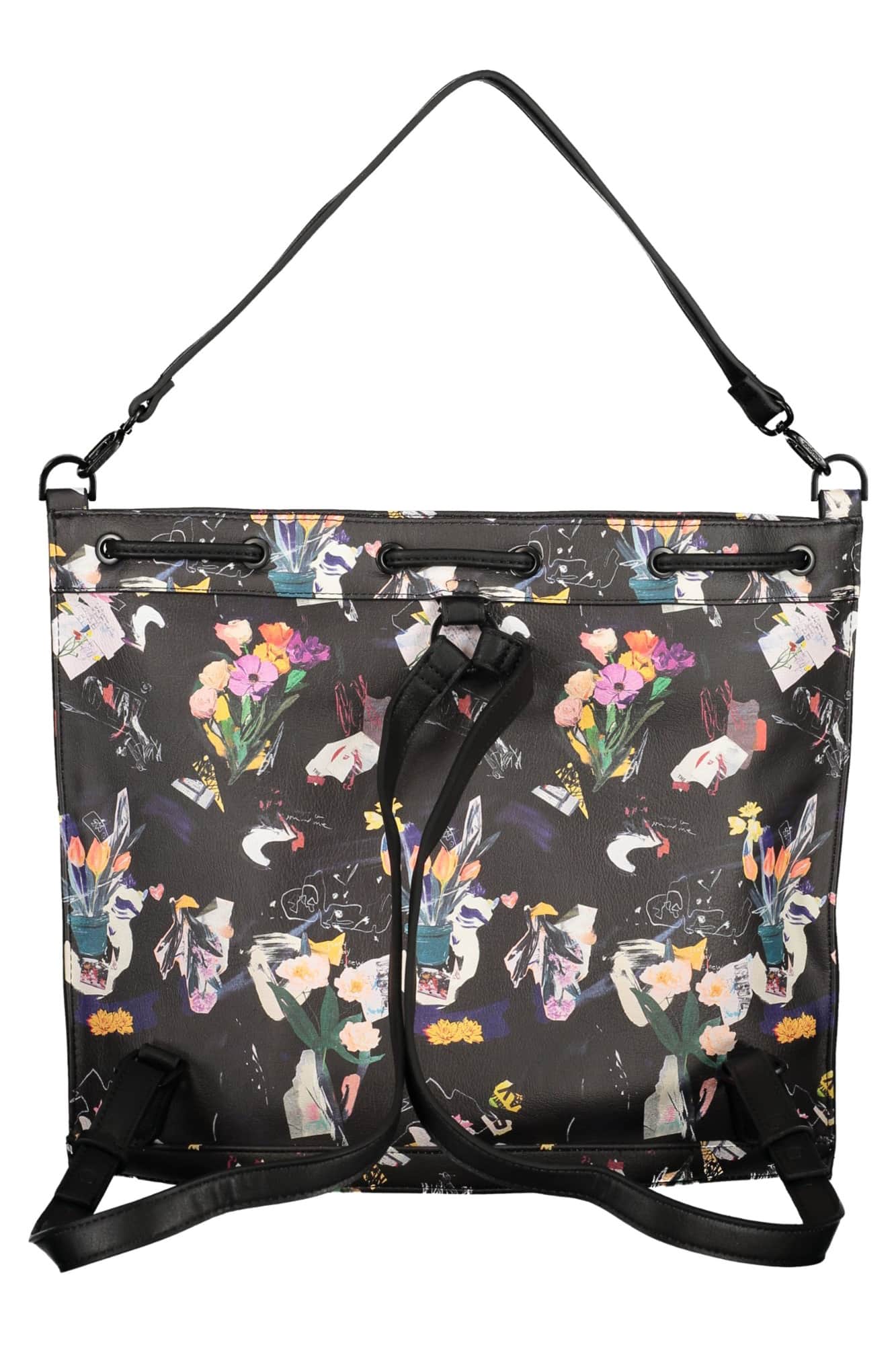 Desigual mujer negro mochila