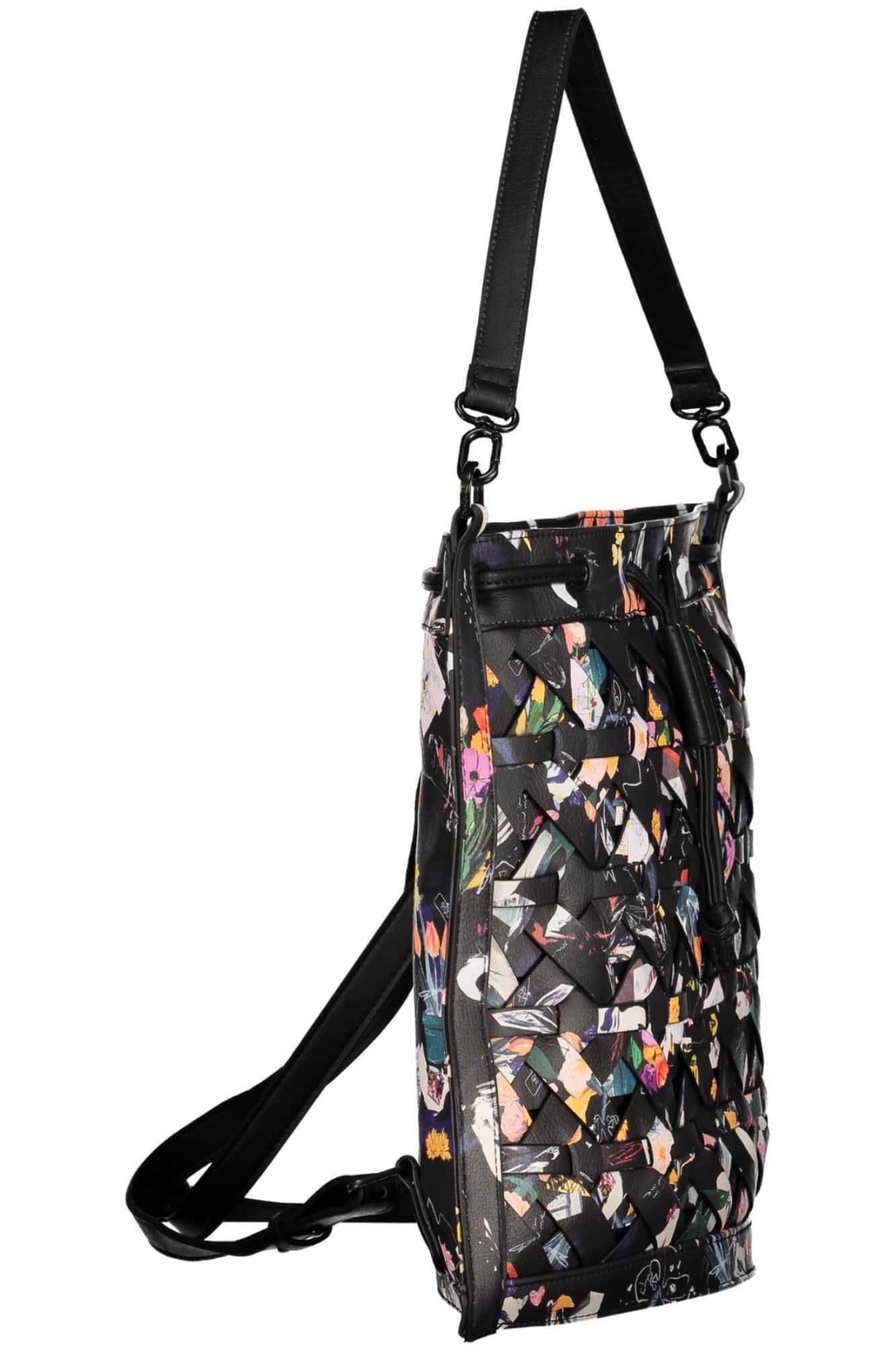 Desigual mujer negro mochila