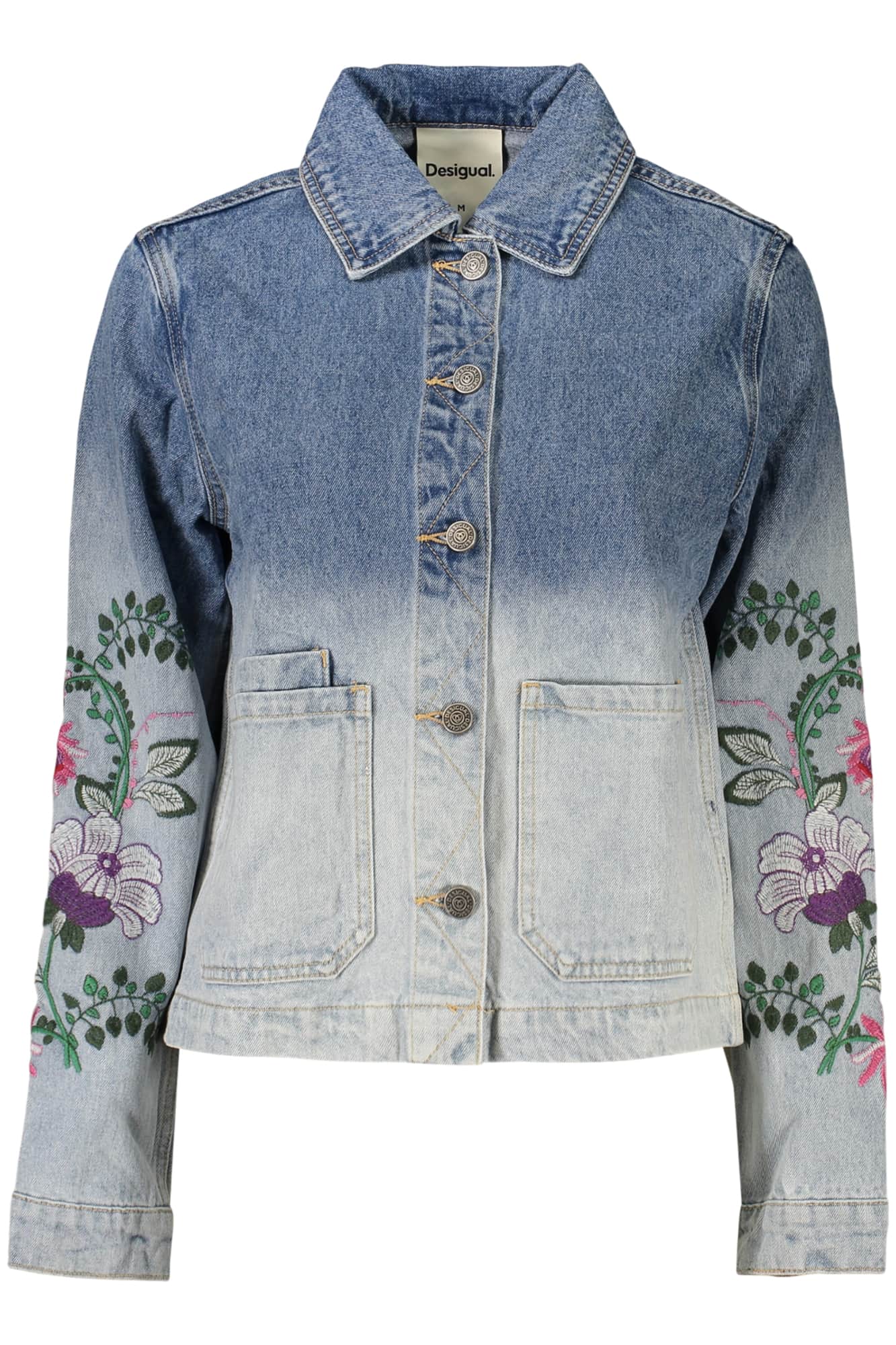 Desigual mujer azul denim chaqueta