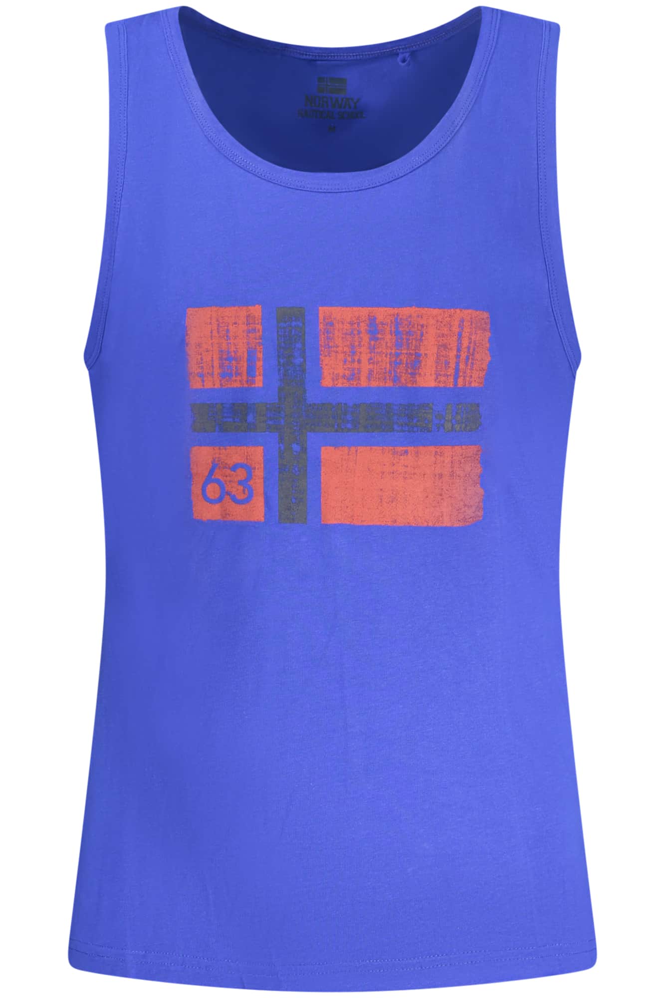 Norway 1963 hombre azul camiseta de tirantes
