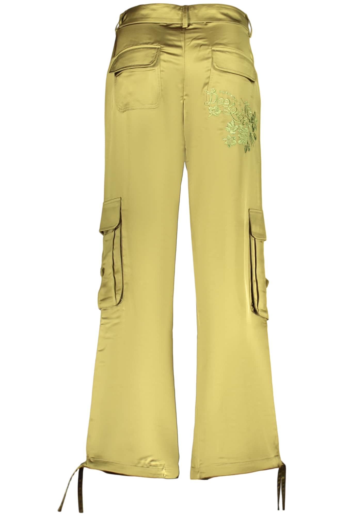 Desigual mujer verde pantalón