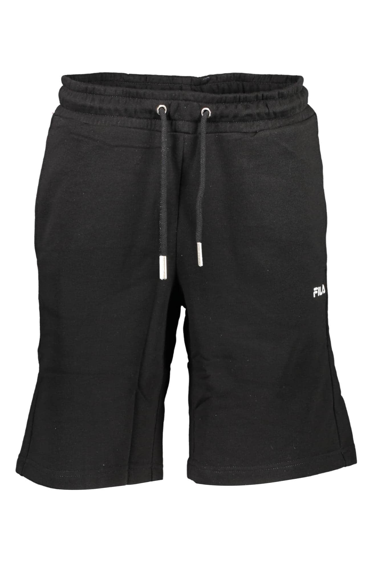 Fila hombre negro bermudas pantalón corto