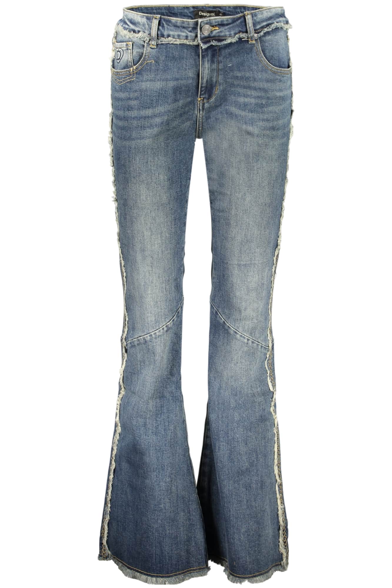 Desigual mujer denim vaqueros azul