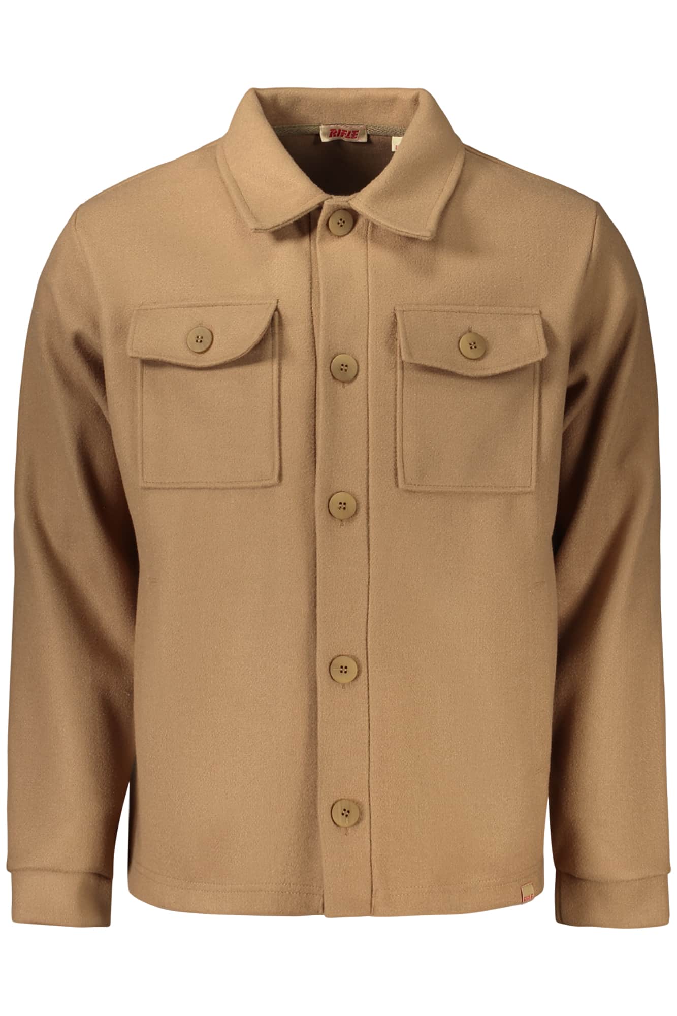 Rifle camisa manga larga hombre negro