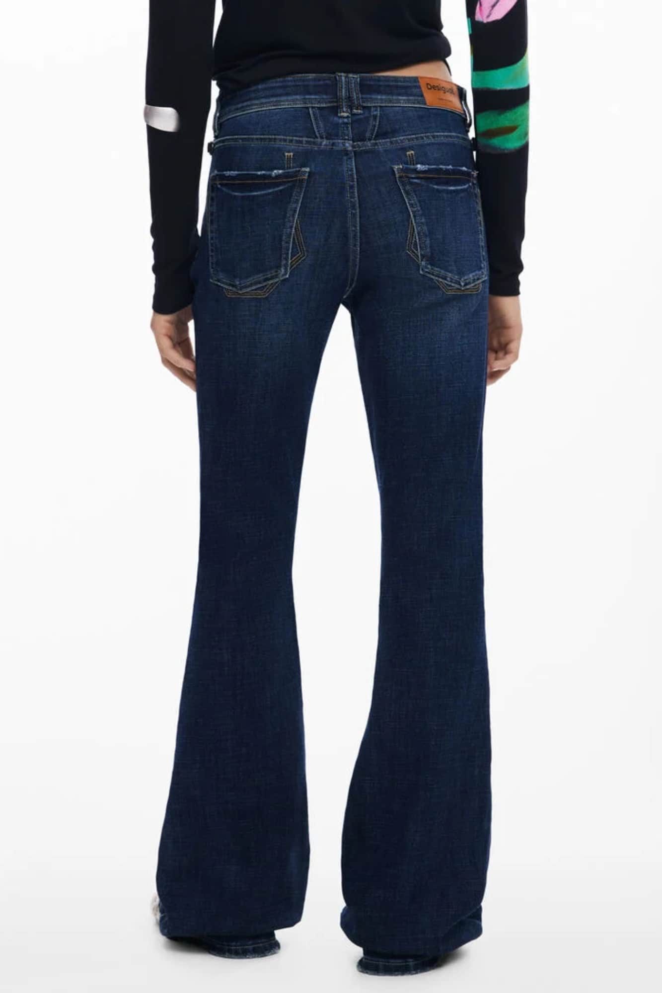 Desigual mujer denim vaqueros azul