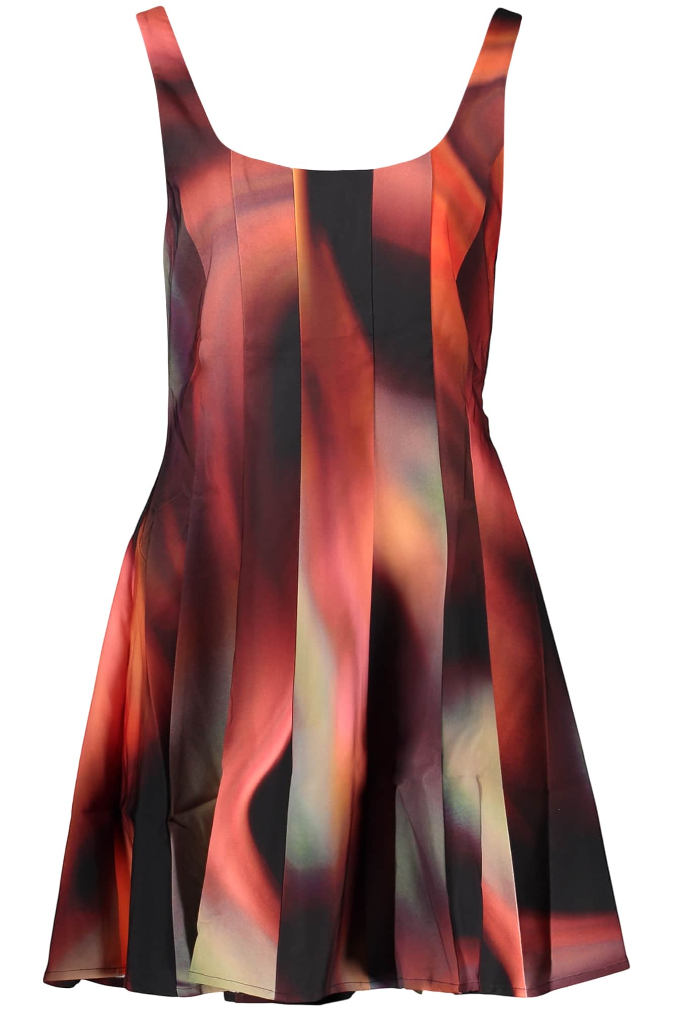 Desigual corto vestido para mujer in negro